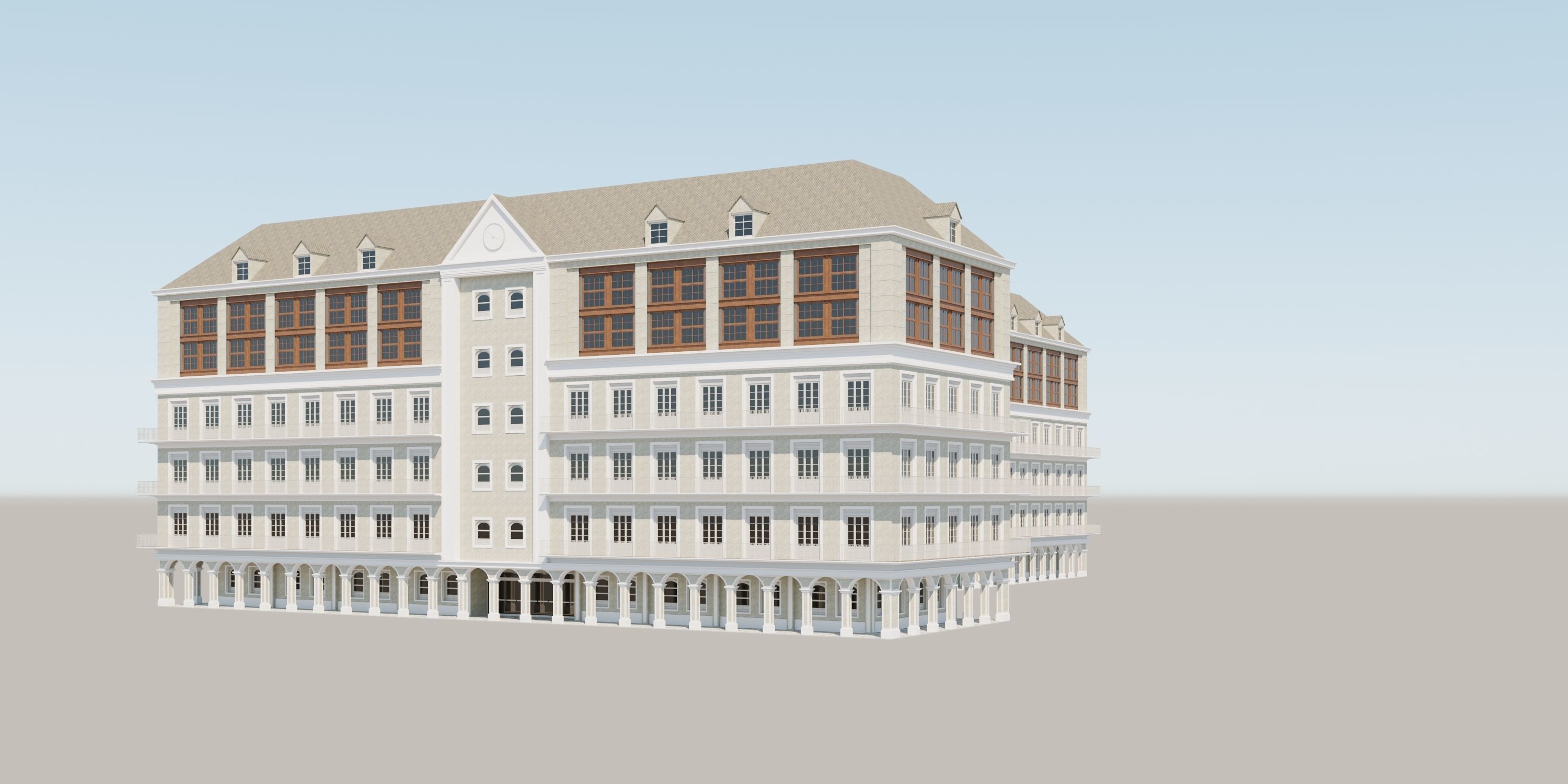 OLD BUILDING  CURROS ENRRIQUEZ 3D model_10