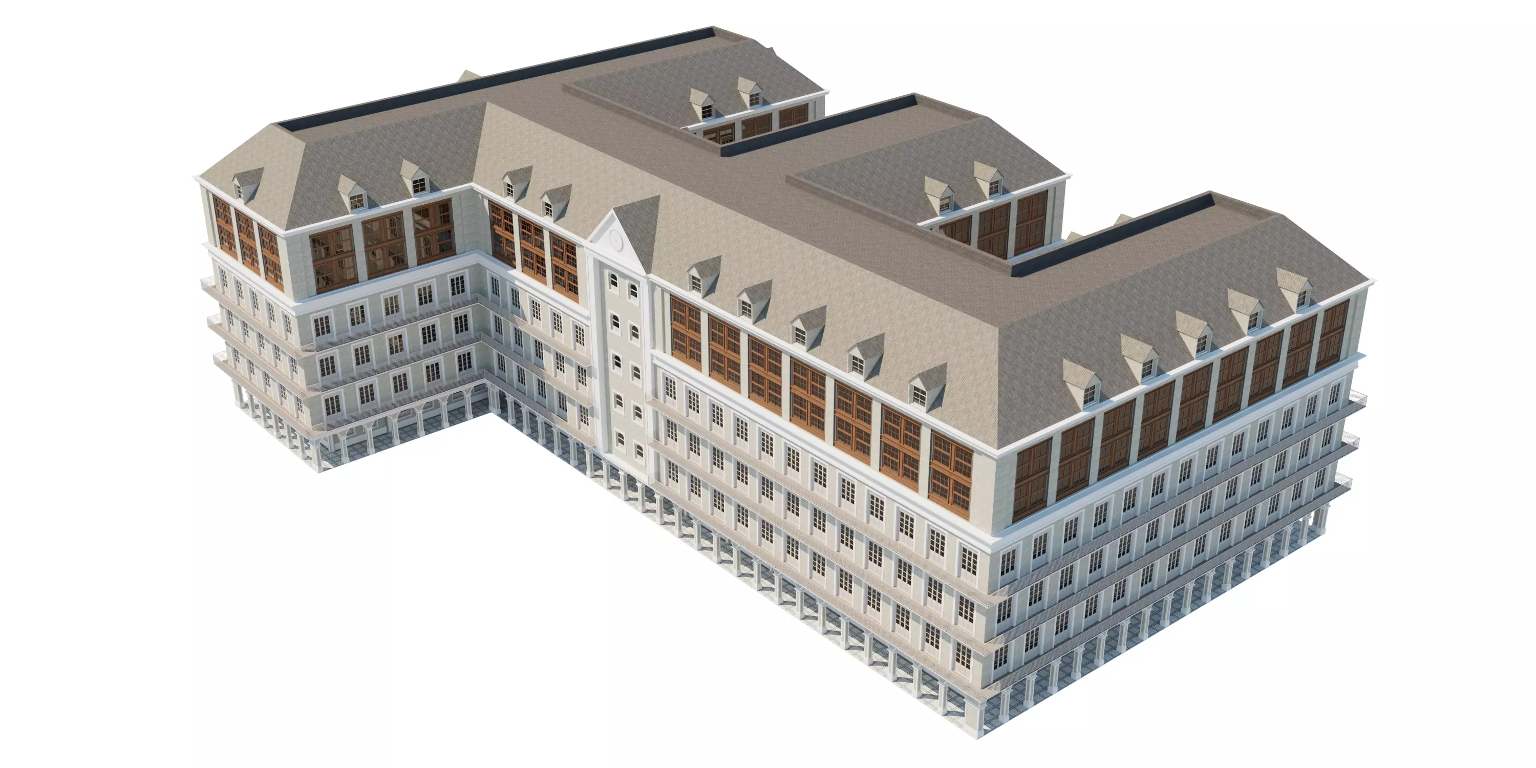 OLD BUILDING  CURROS ENRRIQUEZ 3D model_0