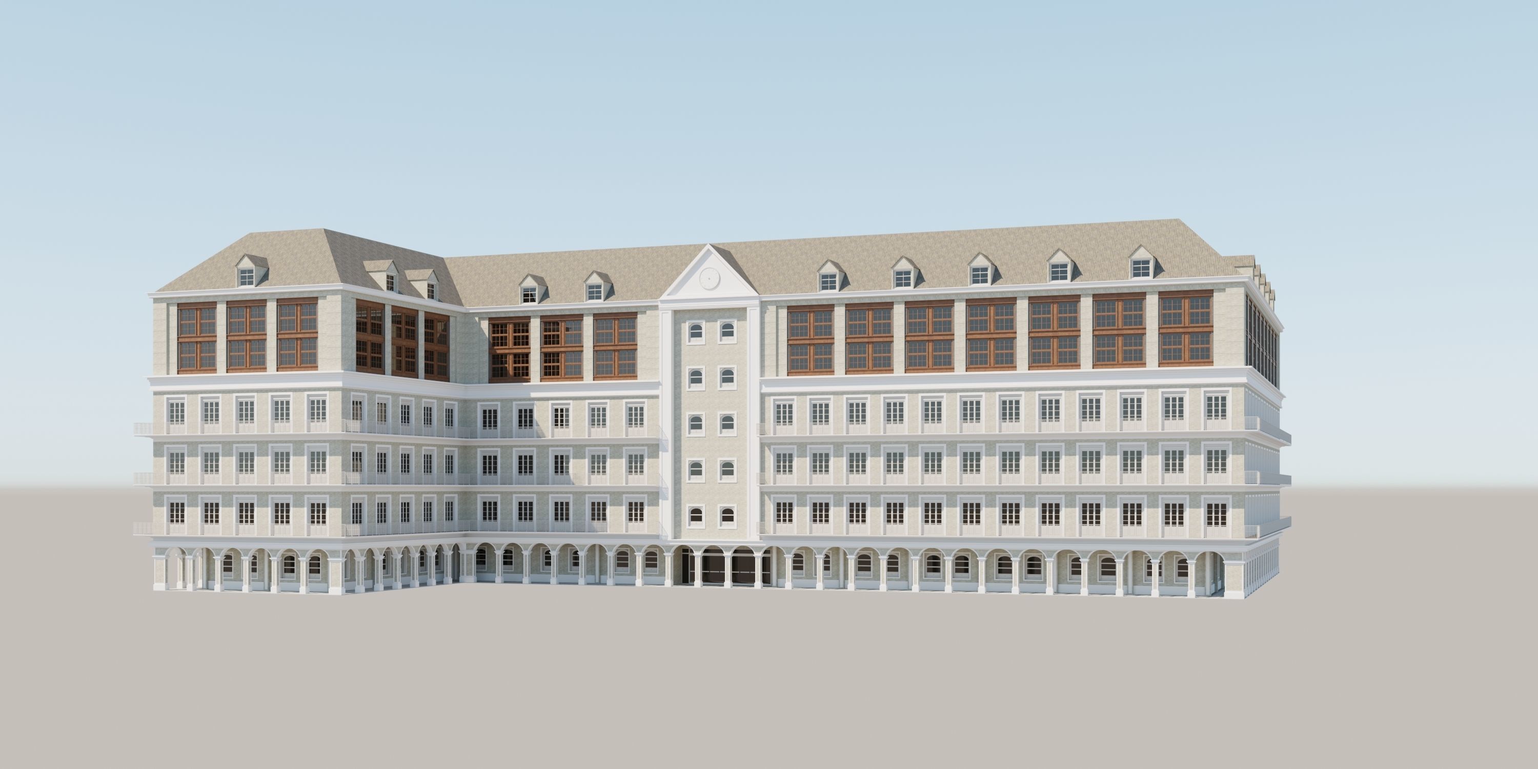 OLD BUILDING  CURROS ENRRIQUEZ 3D model_14