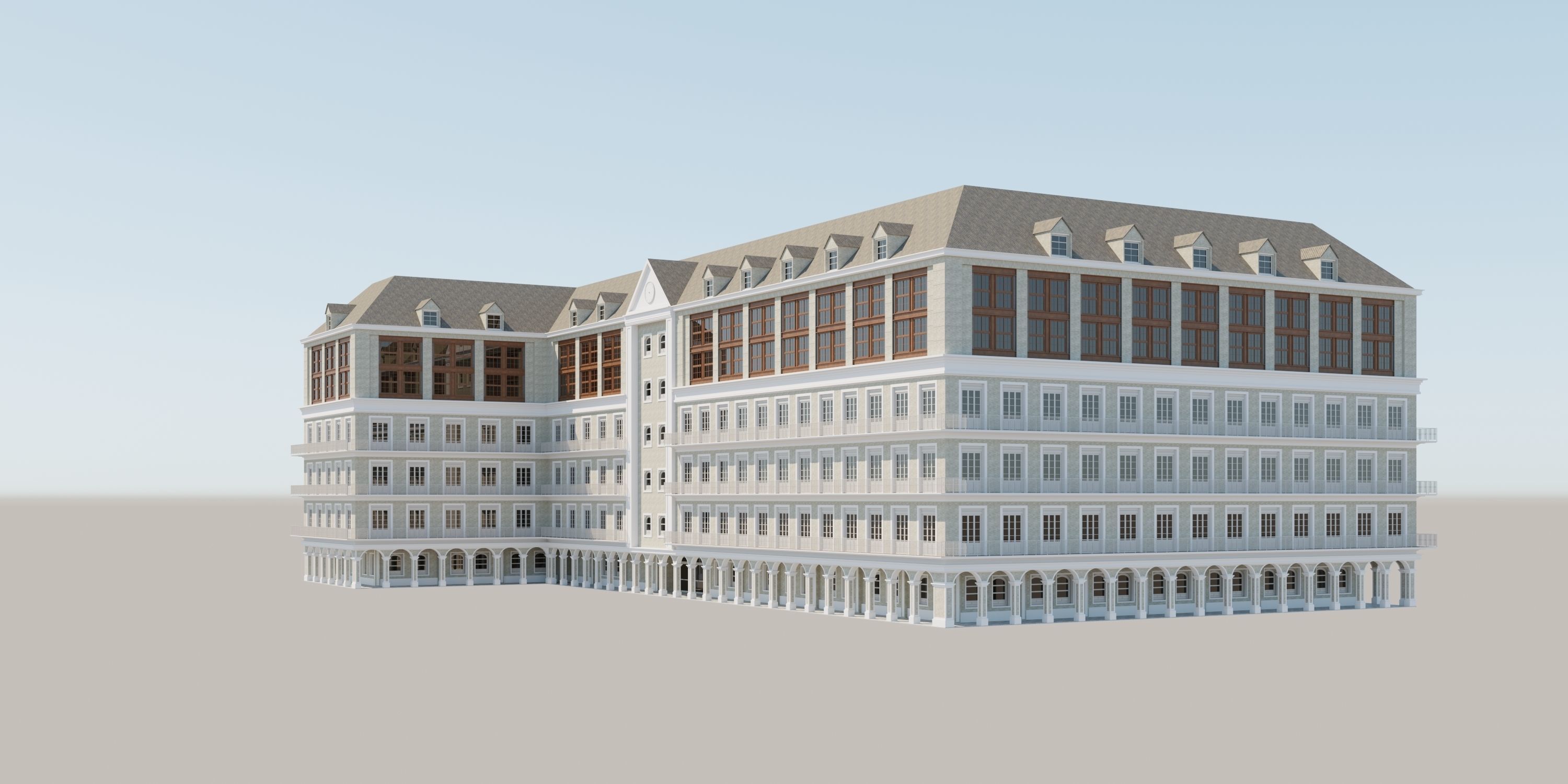 OLD BUILDING  CURROS ENRRIQUEZ 3D model_16