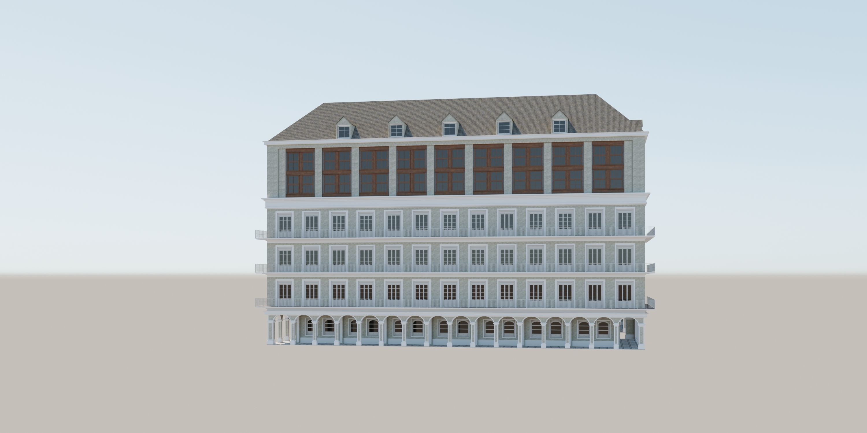OLD BUILDING  CURROS ENRRIQUEZ 3D model_18