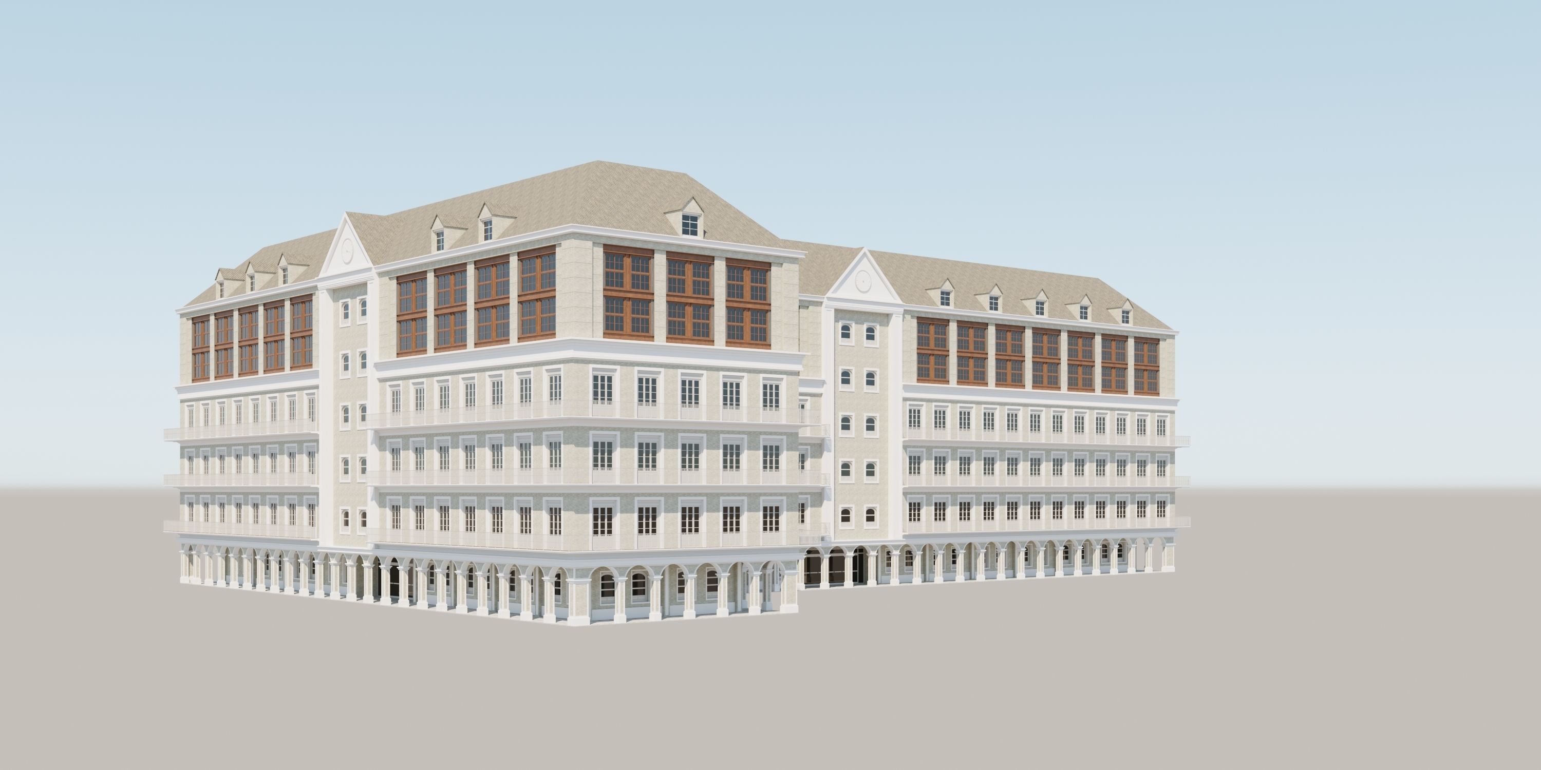 OLD BUILDING  CURROS ENRRIQUEZ 3D model_11