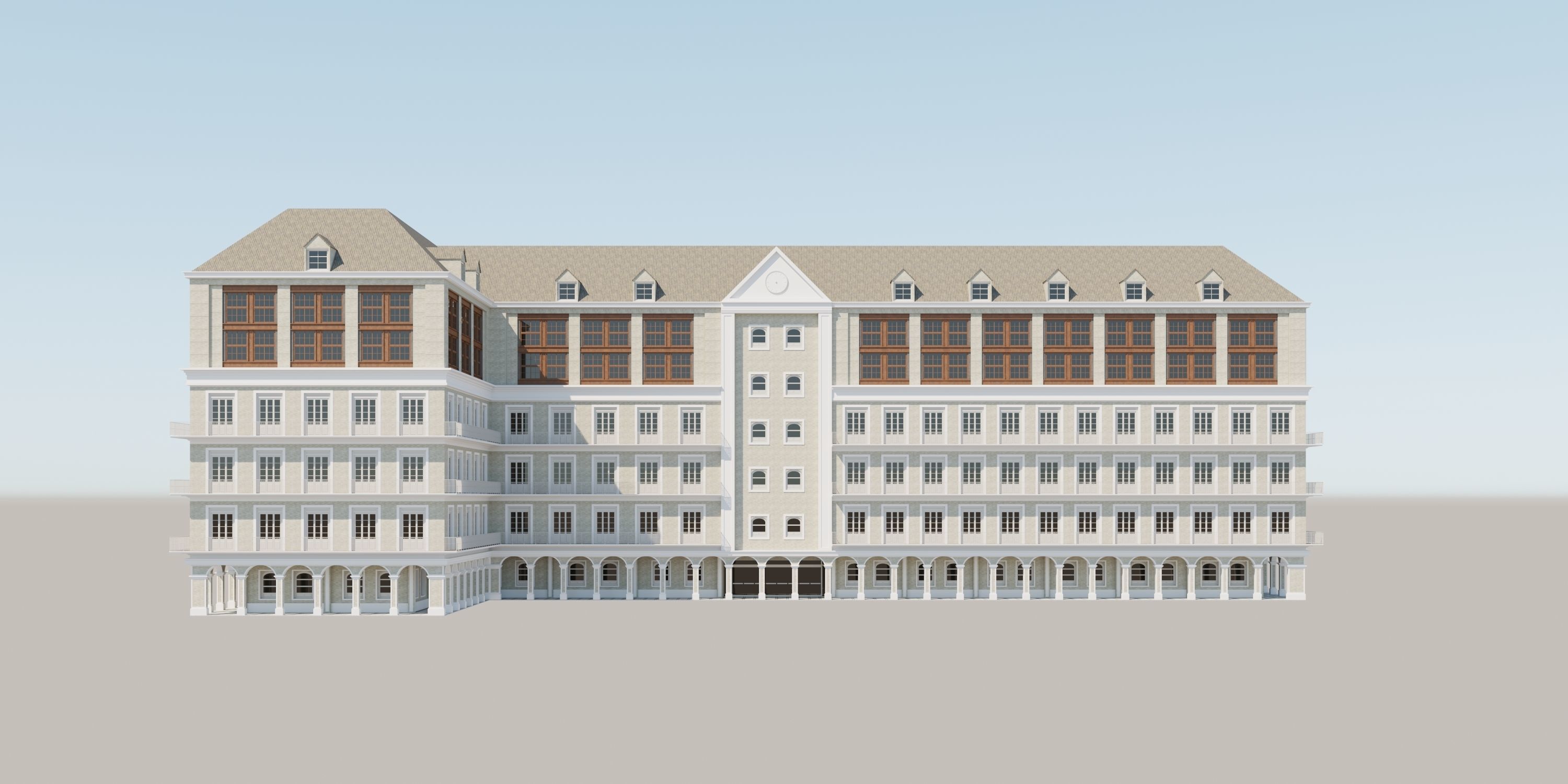 OLD BUILDING  CURROS ENRRIQUEZ 3D model_13