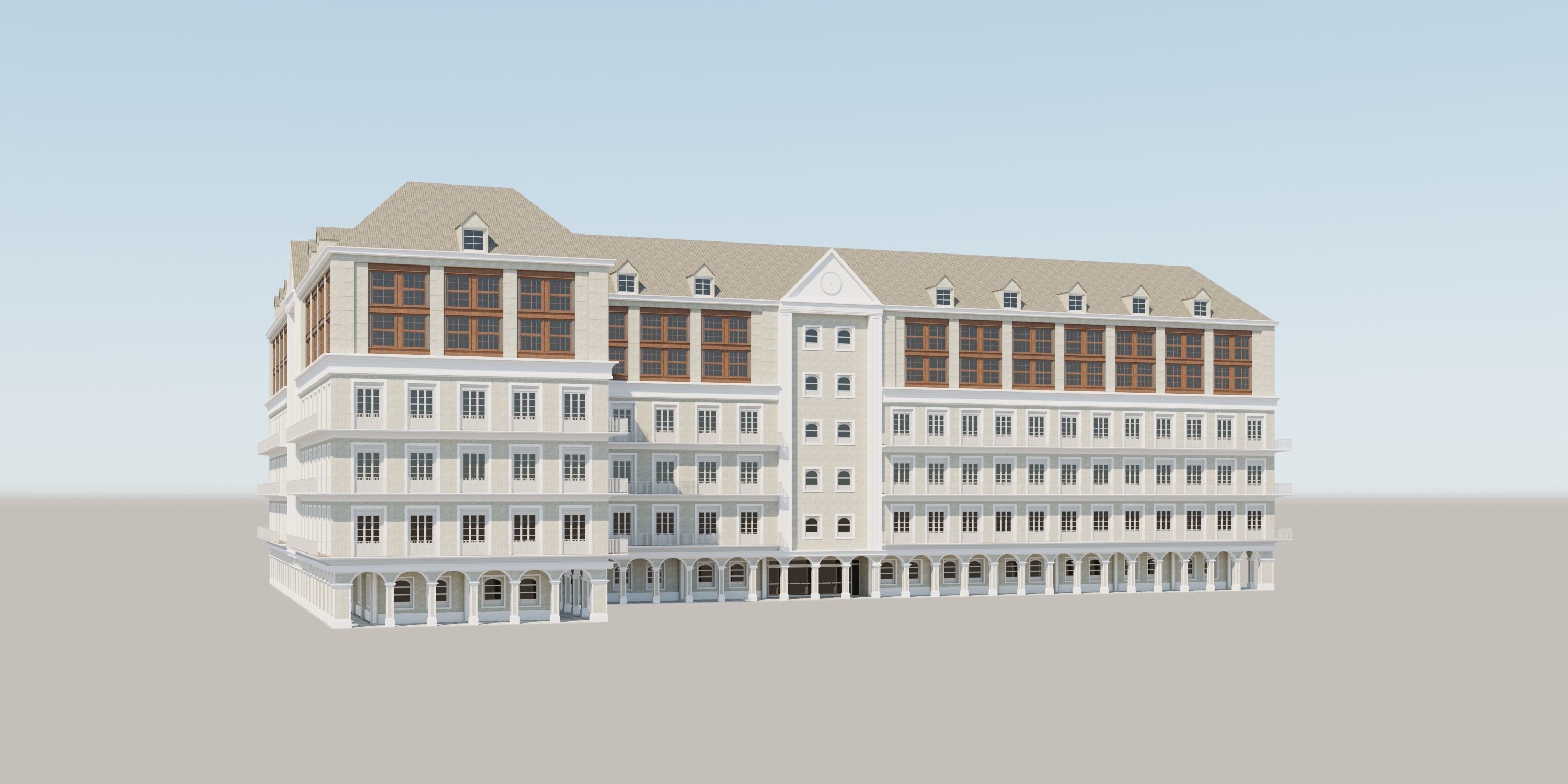 OLD BUILDING  CURROS ENRRIQUEZ 3D model_12