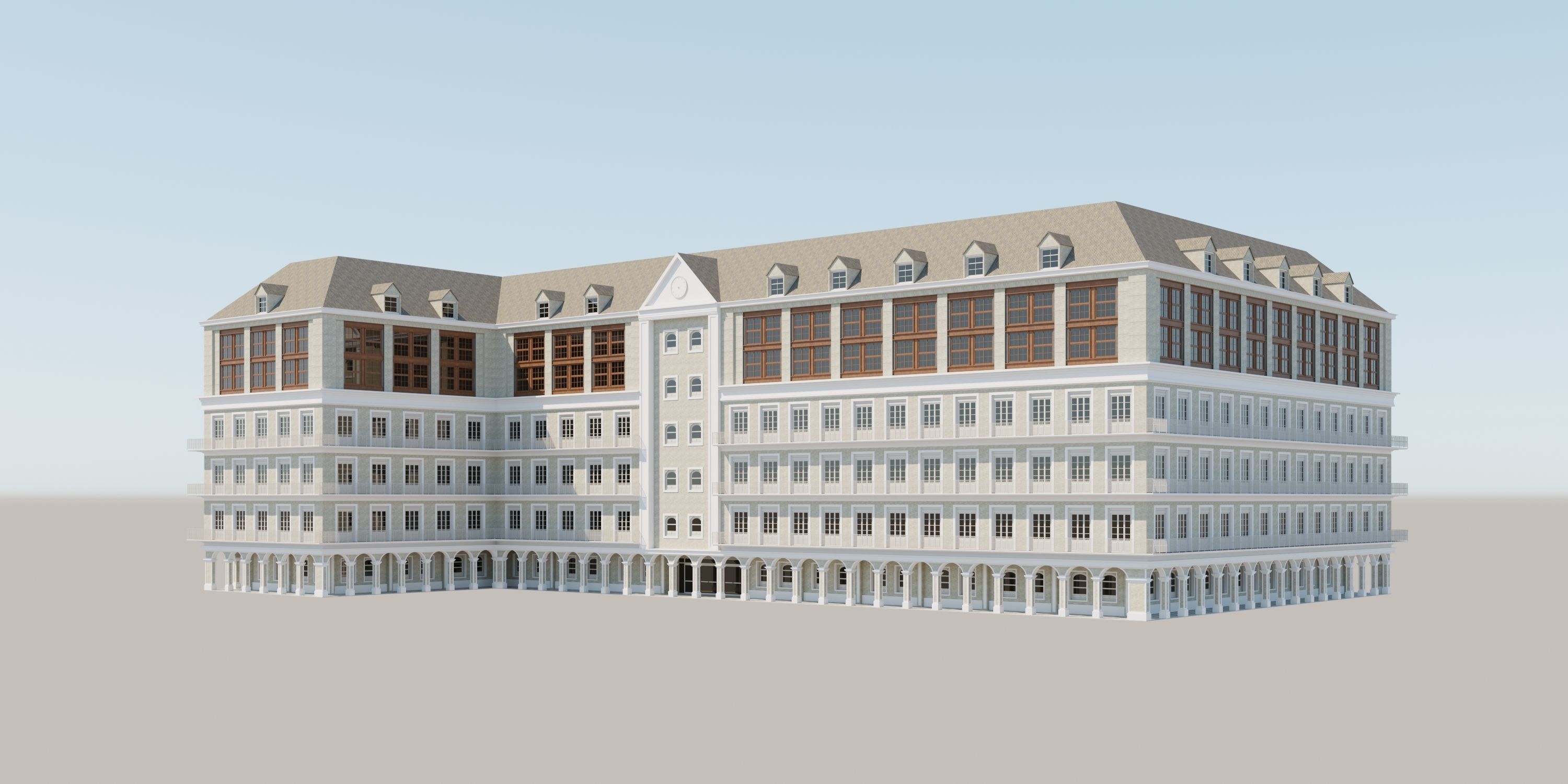 OLD BUILDING  CURROS ENRRIQUEZ 3D model_15