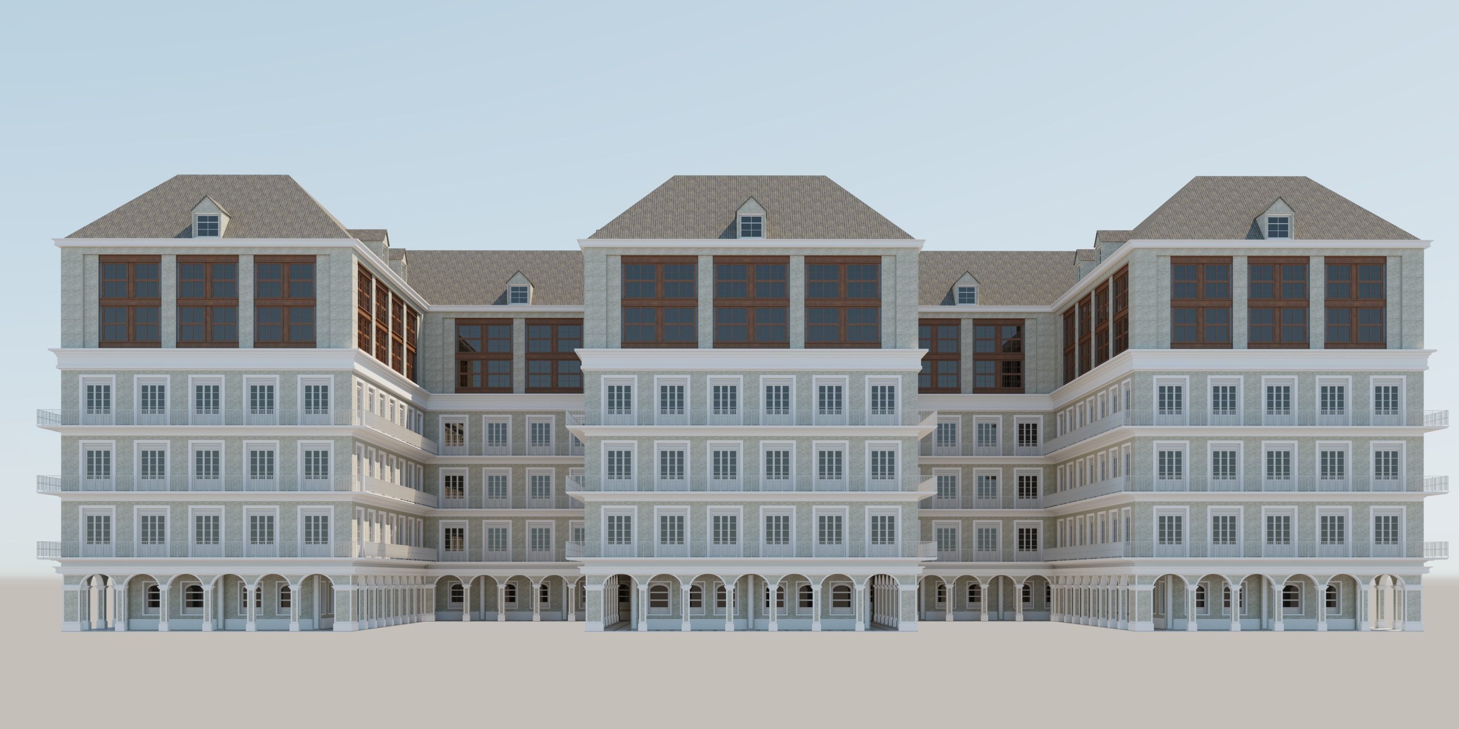 OLD BUILDING  CURROS ENRRIQUEZ 3D model_3