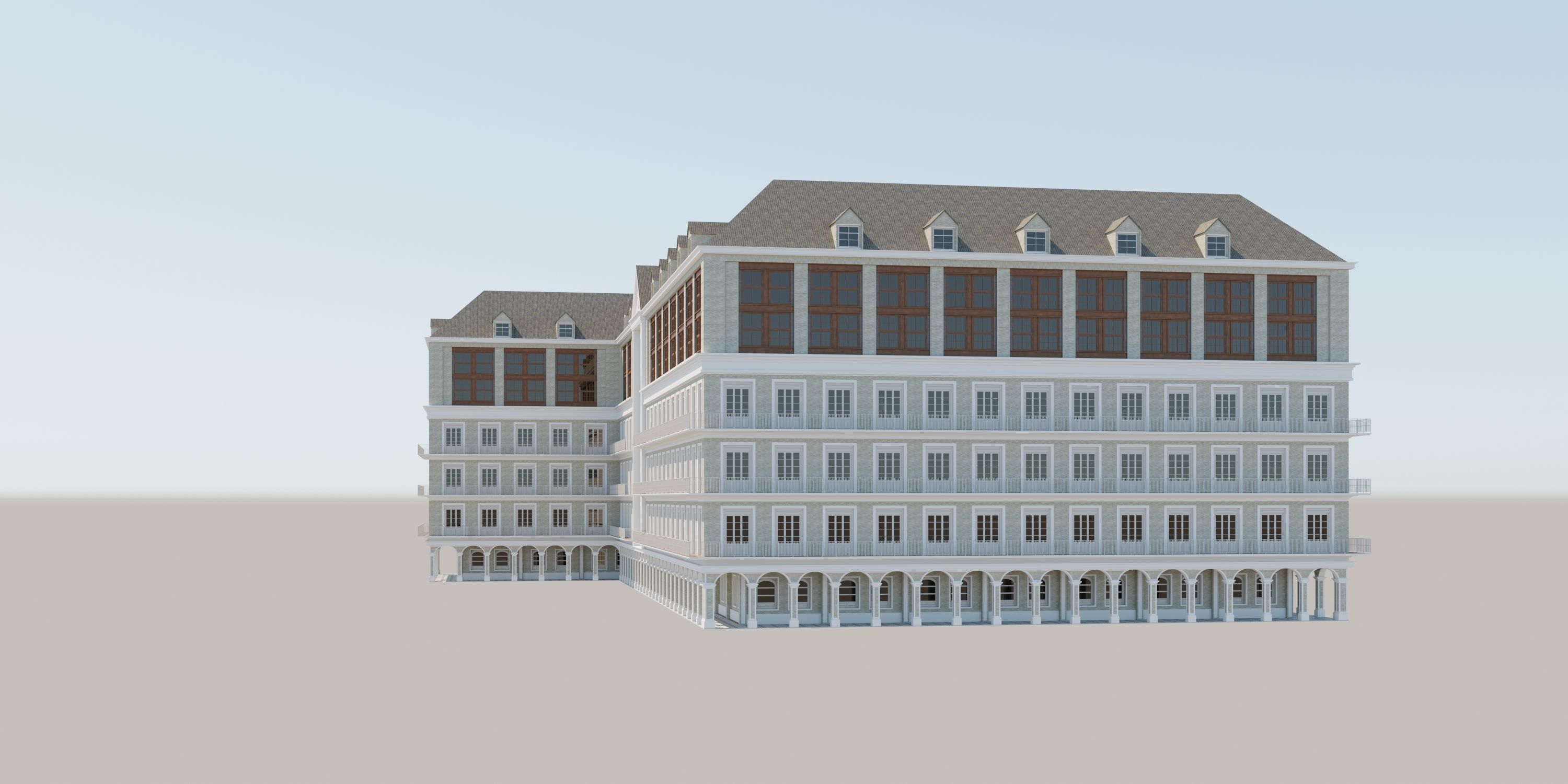 OLD BUILDING  CURROS ENRRIQUEZ 3D model_17
