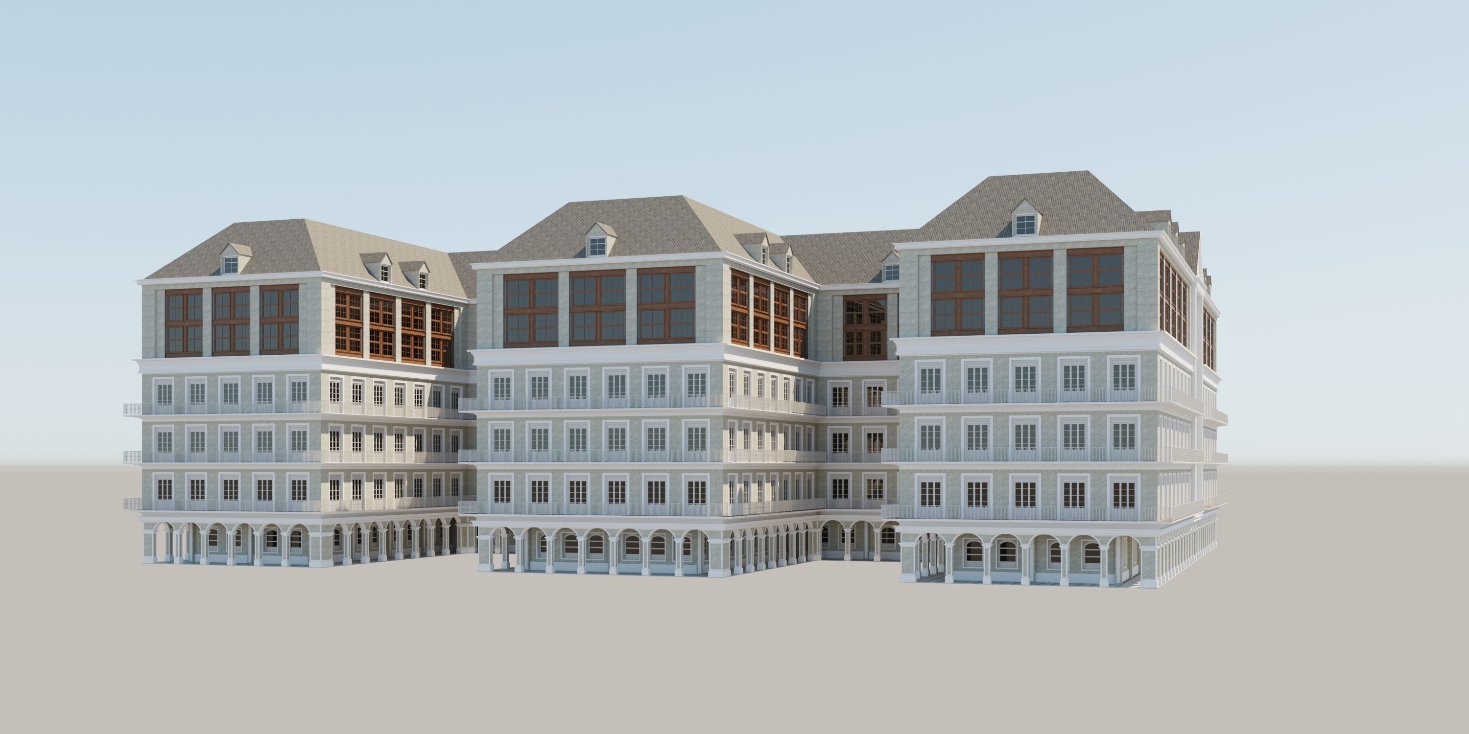 OLD BUILDING  CURROS ENRRIQUEZ 3D model_5