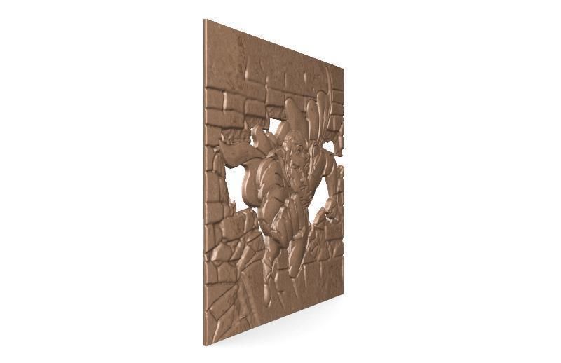 Superman CNC  3D print model_2
