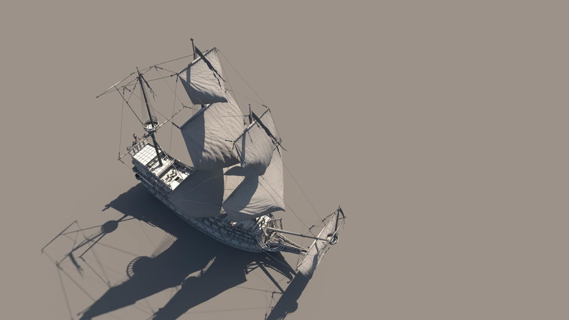 Soleil Galleon 3D model_23