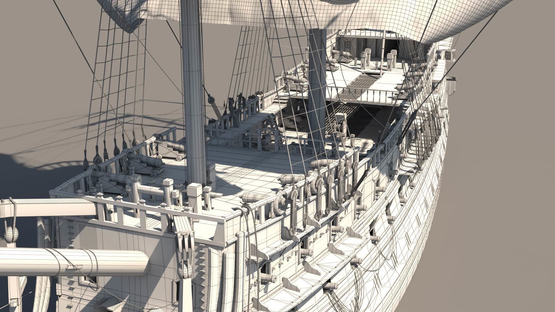 Soleil Galleon 3D model_15