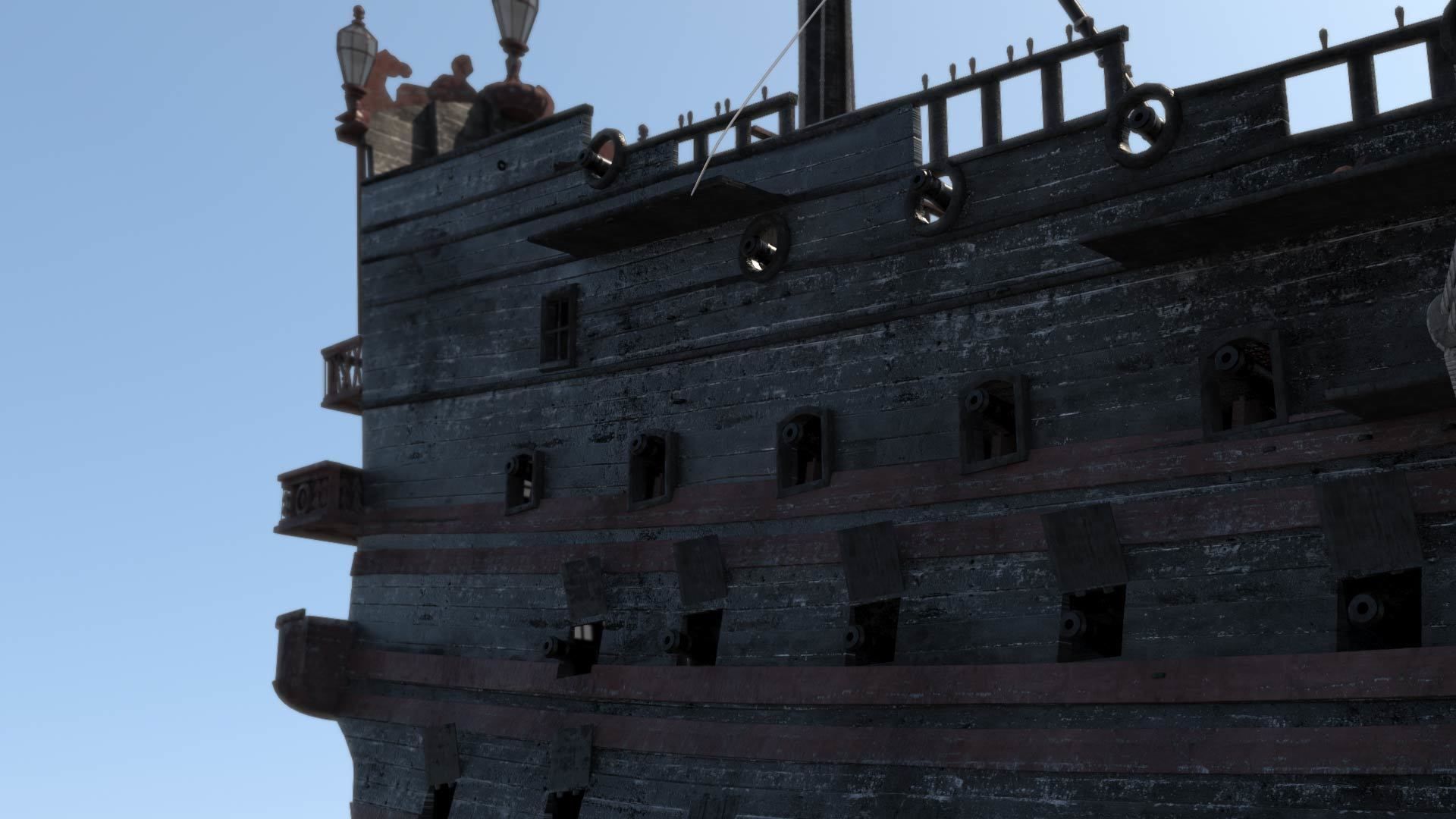 Soleil Galleon 3D model_8