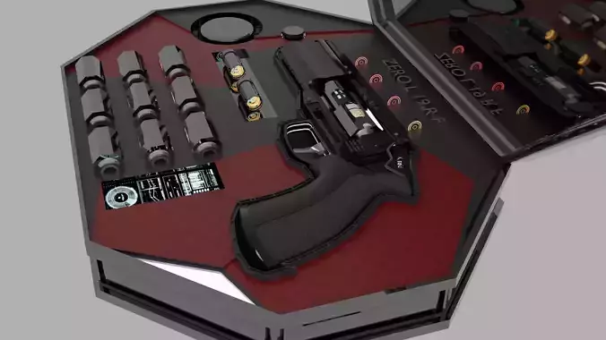 Zero L 19 R F sci fi revolver