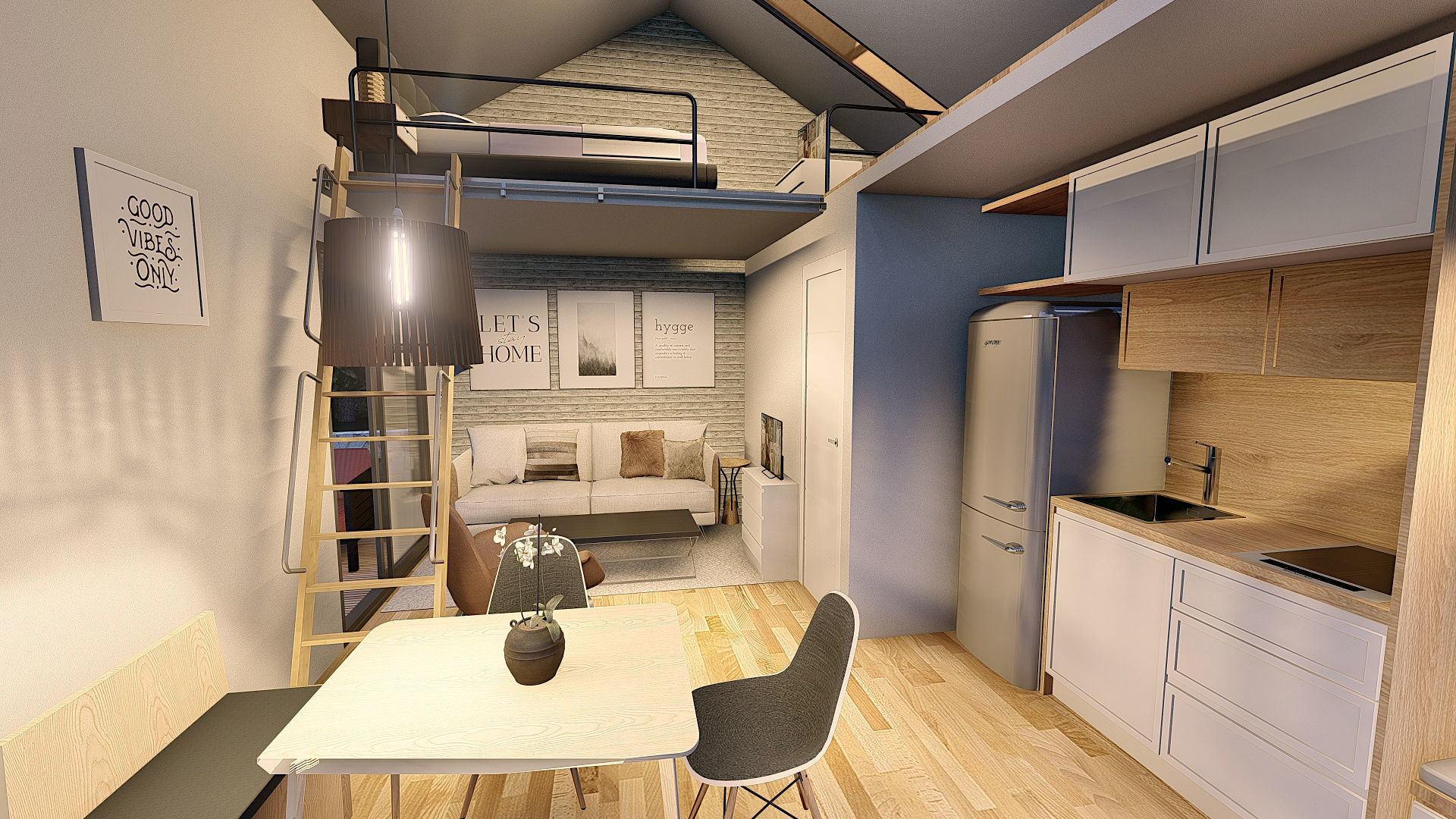 tiny house mini camping VITA  Bled master plan Low-poly 3D model_34