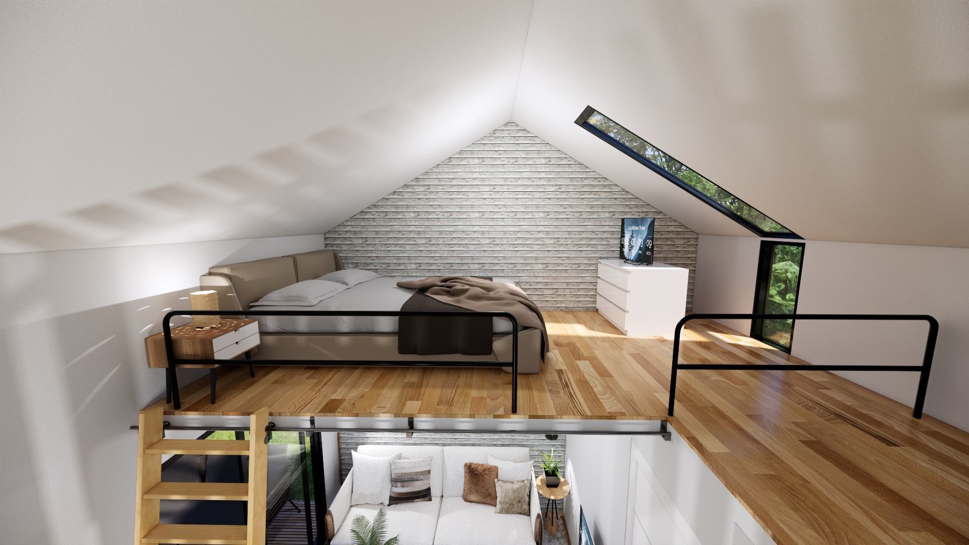 tiny house mini camping VITA  Bled master plan Low-poly 3D model_13