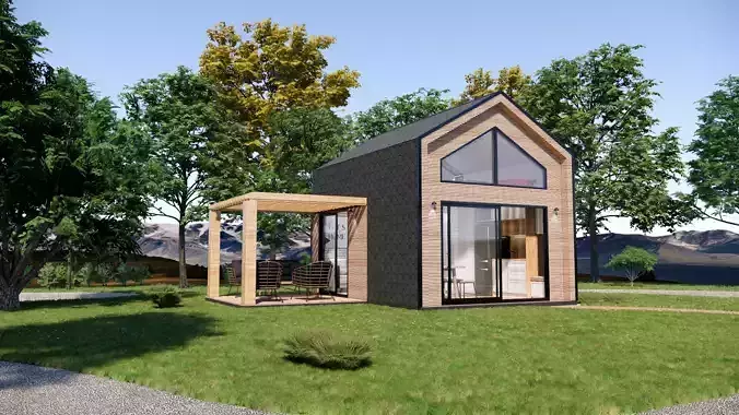tiny house mini camping VITA  Bled master plan