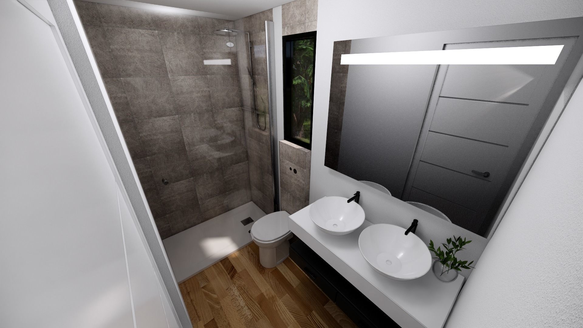 tiny house mini camping VITA  Bled master plan Low-poly 3D model_16