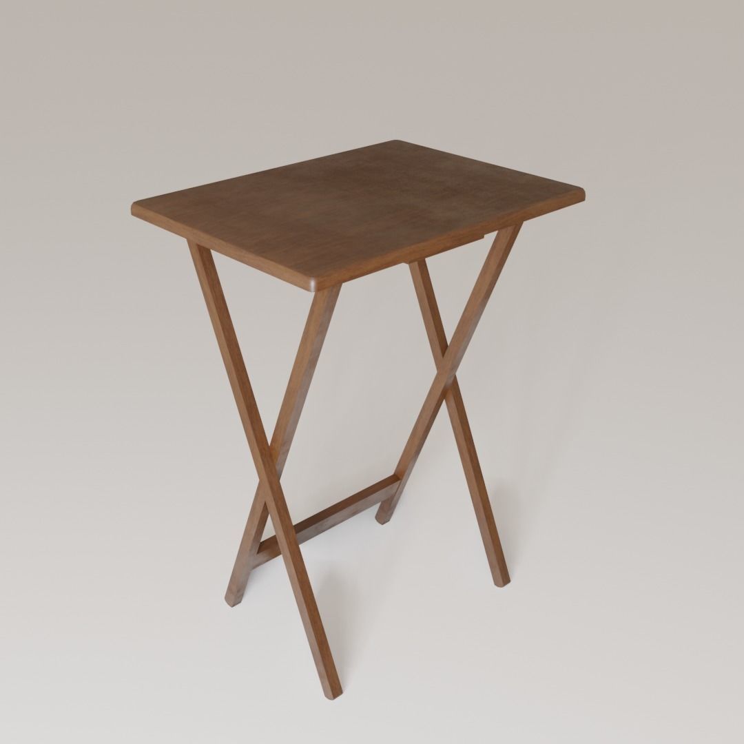 TV Tray Table 3D model_7