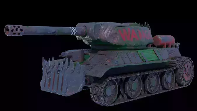 Ork Tank T-34-85 3D model