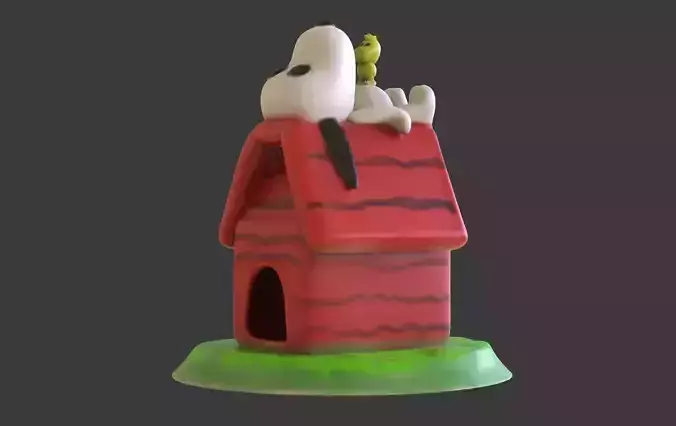 Snoopy 3D print model