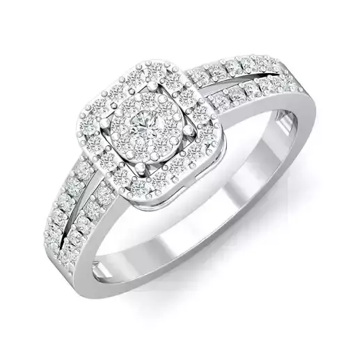 SWAZ05LR diamond engagement ring gold