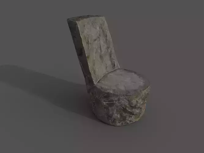 Stone chair