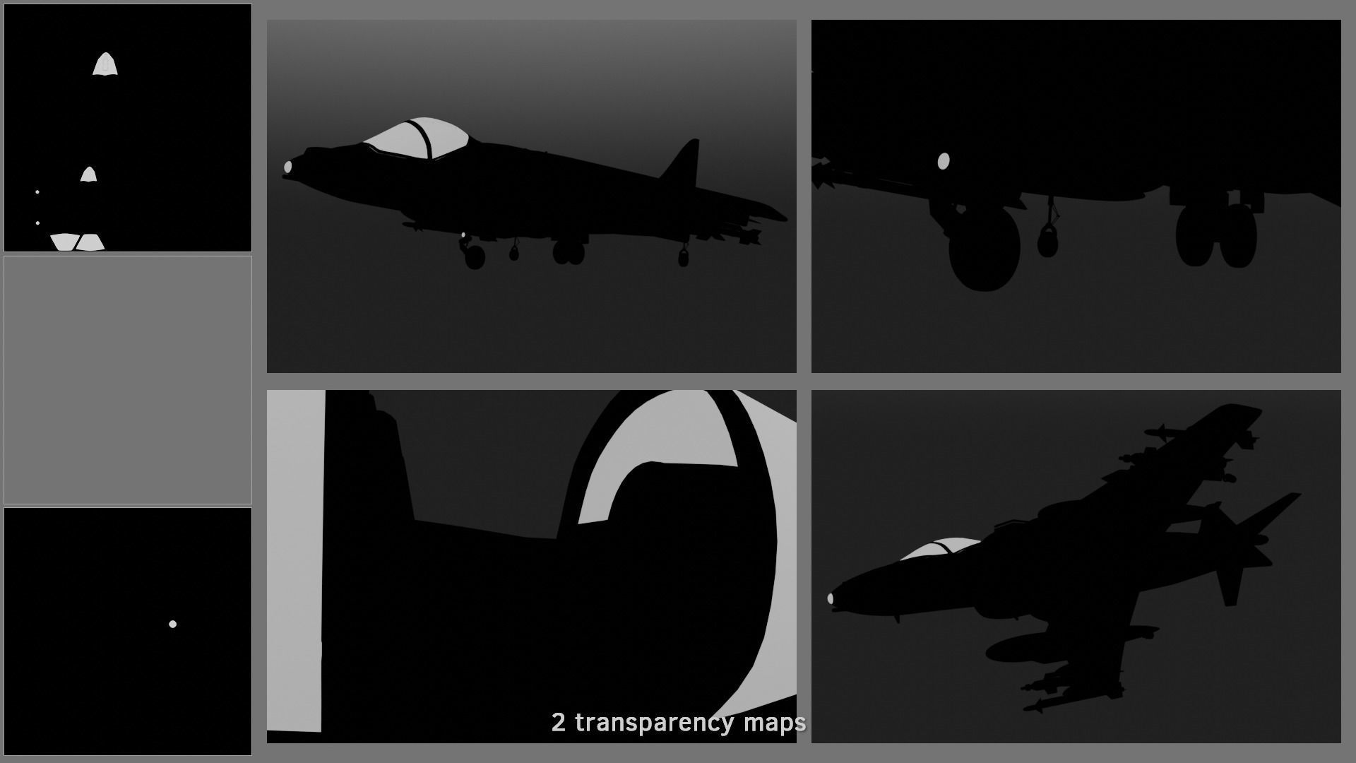 BAe Harrier II GR9 3D model_9