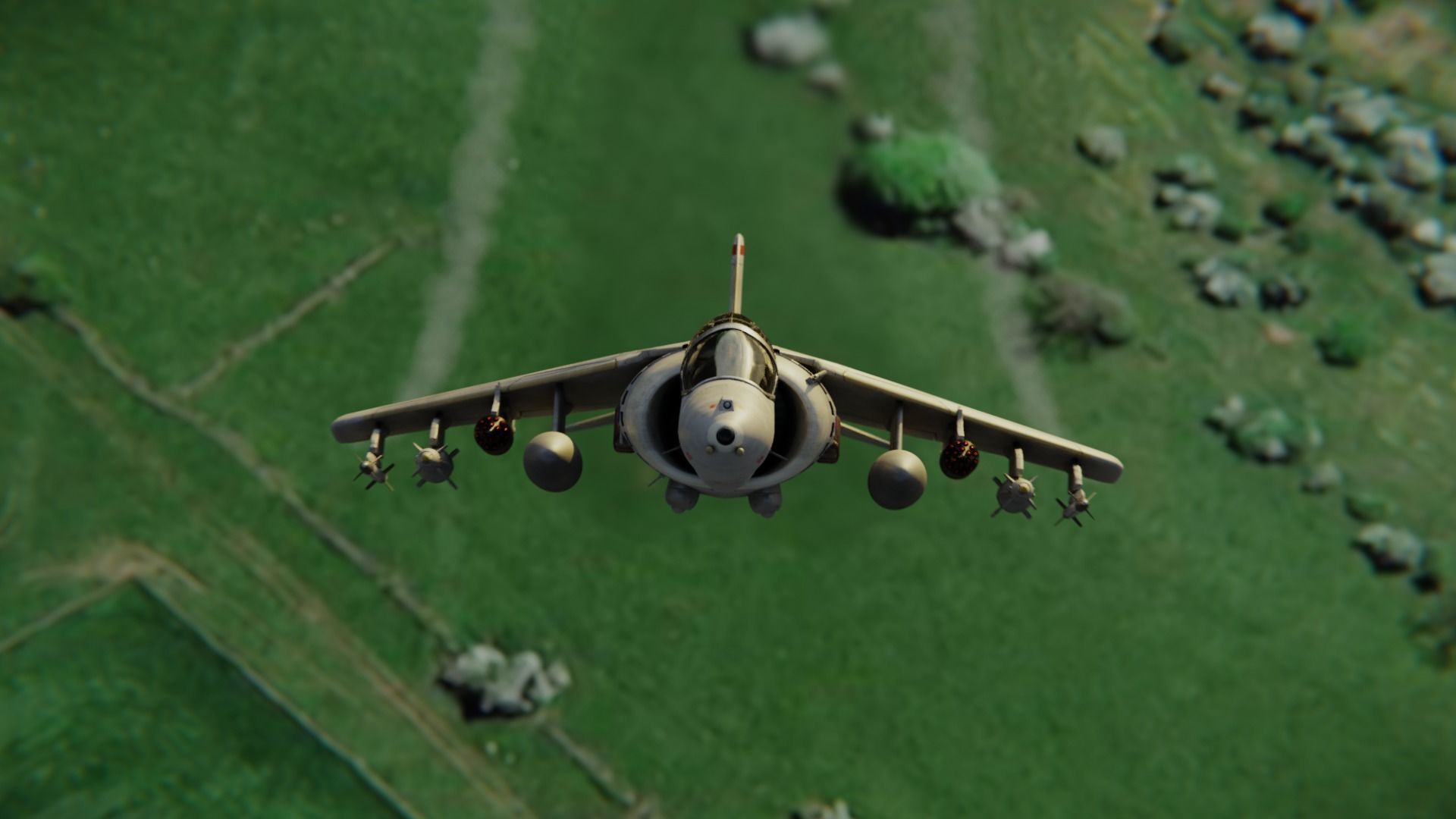 BAe Harrier II GR9 3D model_16
