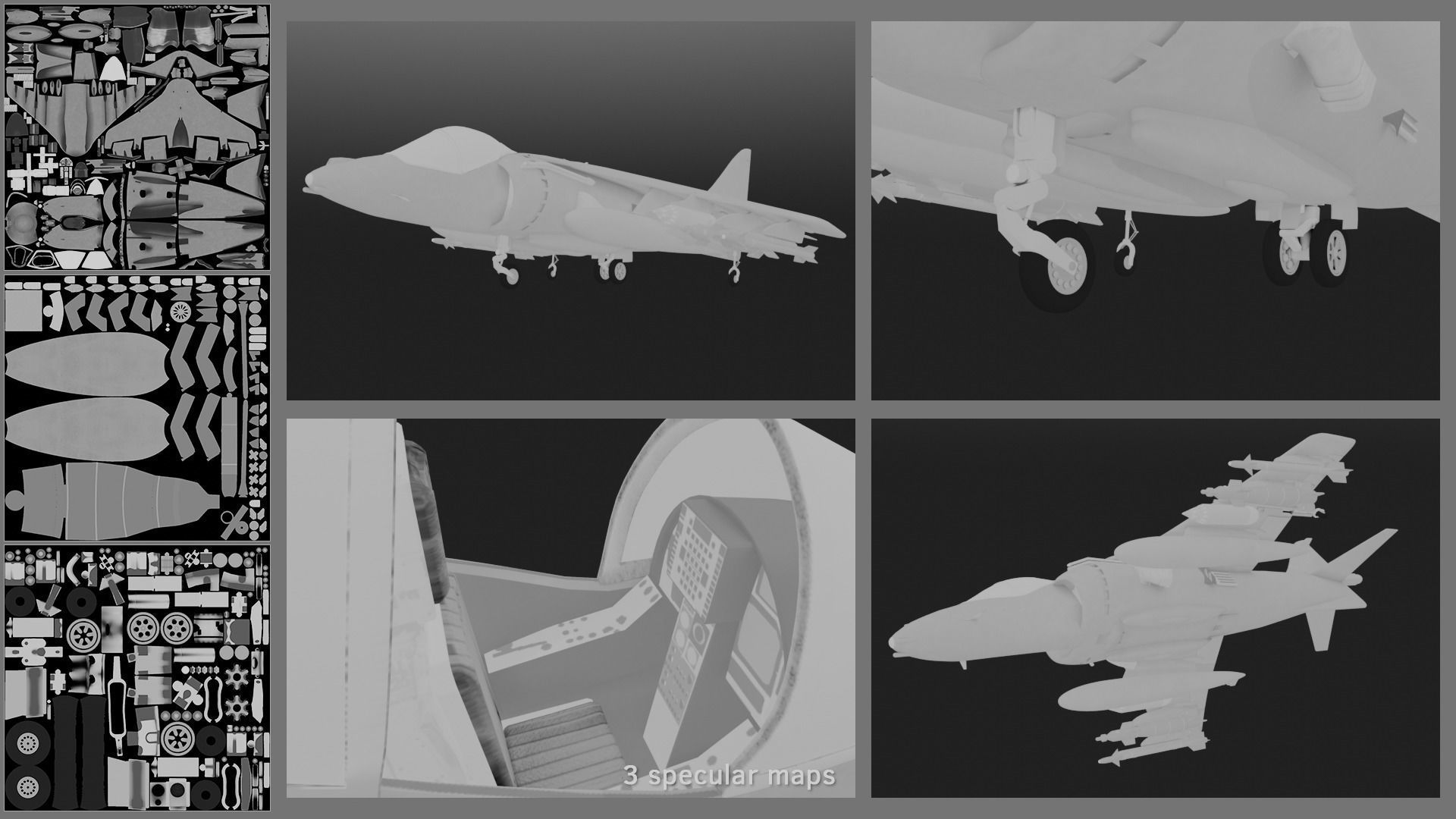 BAe Harrier II GR9 3D model_5