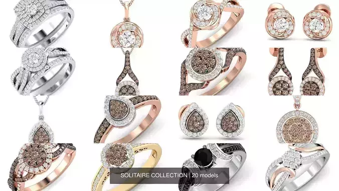 SOLITAIRE COLLECTION diamond rings