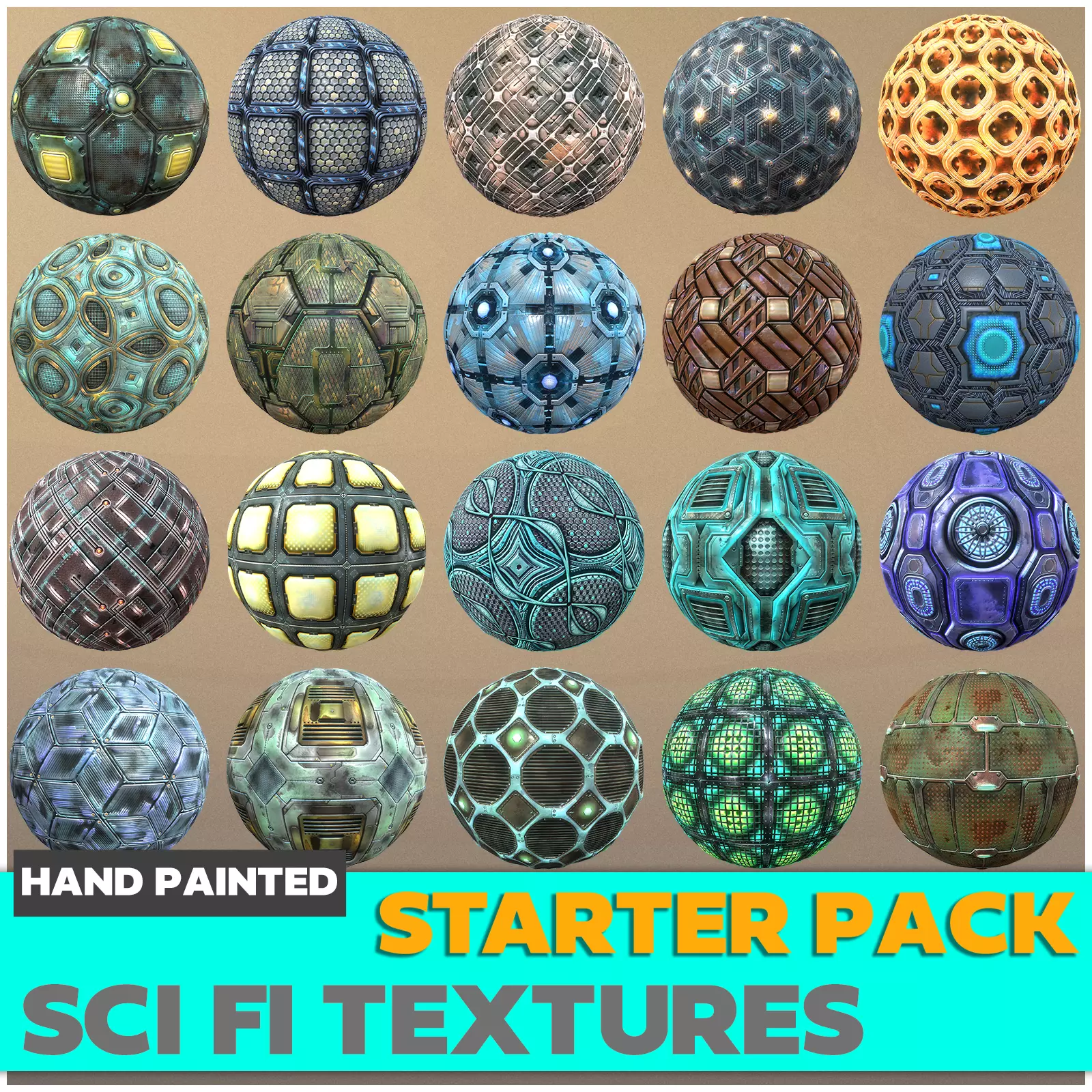 Sci-fi Textures Starter Kit Texture_0