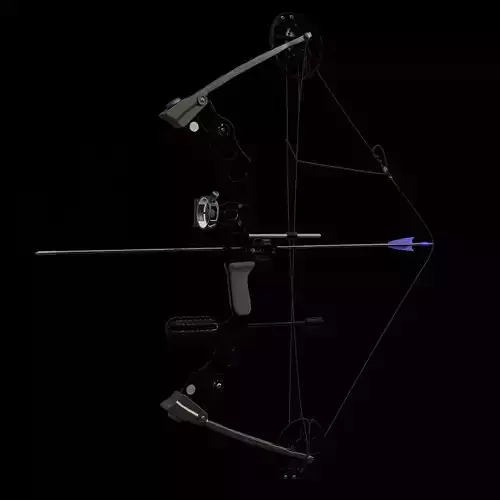 Tactical Archery Bow 3D model