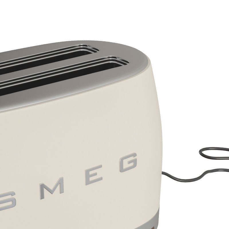 Smeg Toaster TSF02CREU 3D model_2