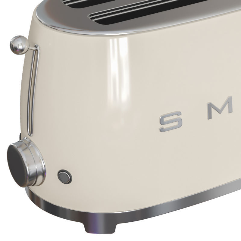 Smeg Toaster TSF02CREU 3D model_3