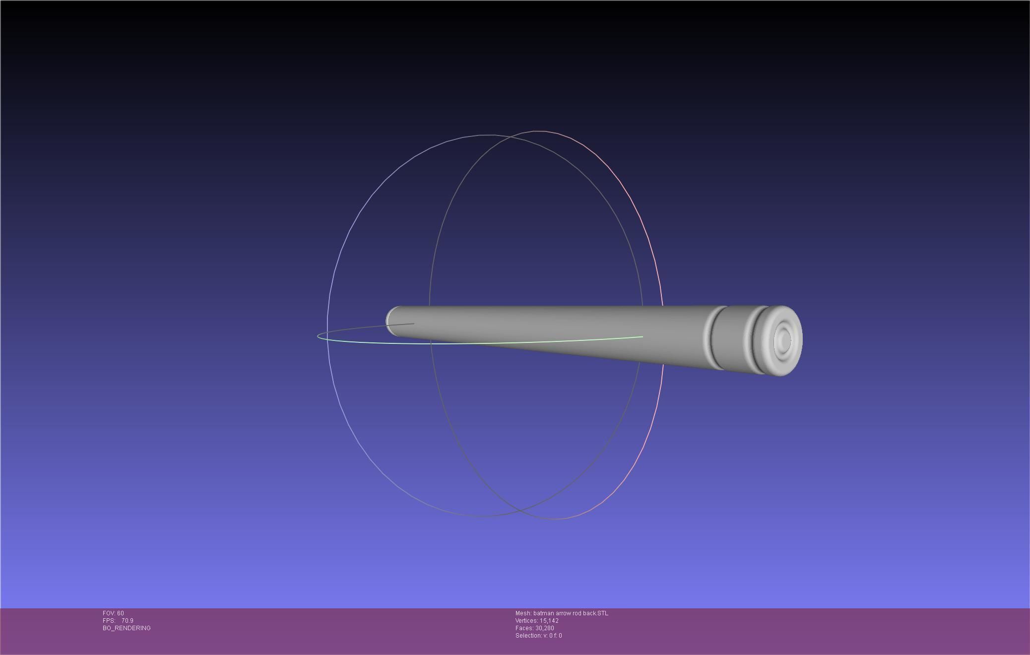 Batman Arrow Basic Model 3D print model_74