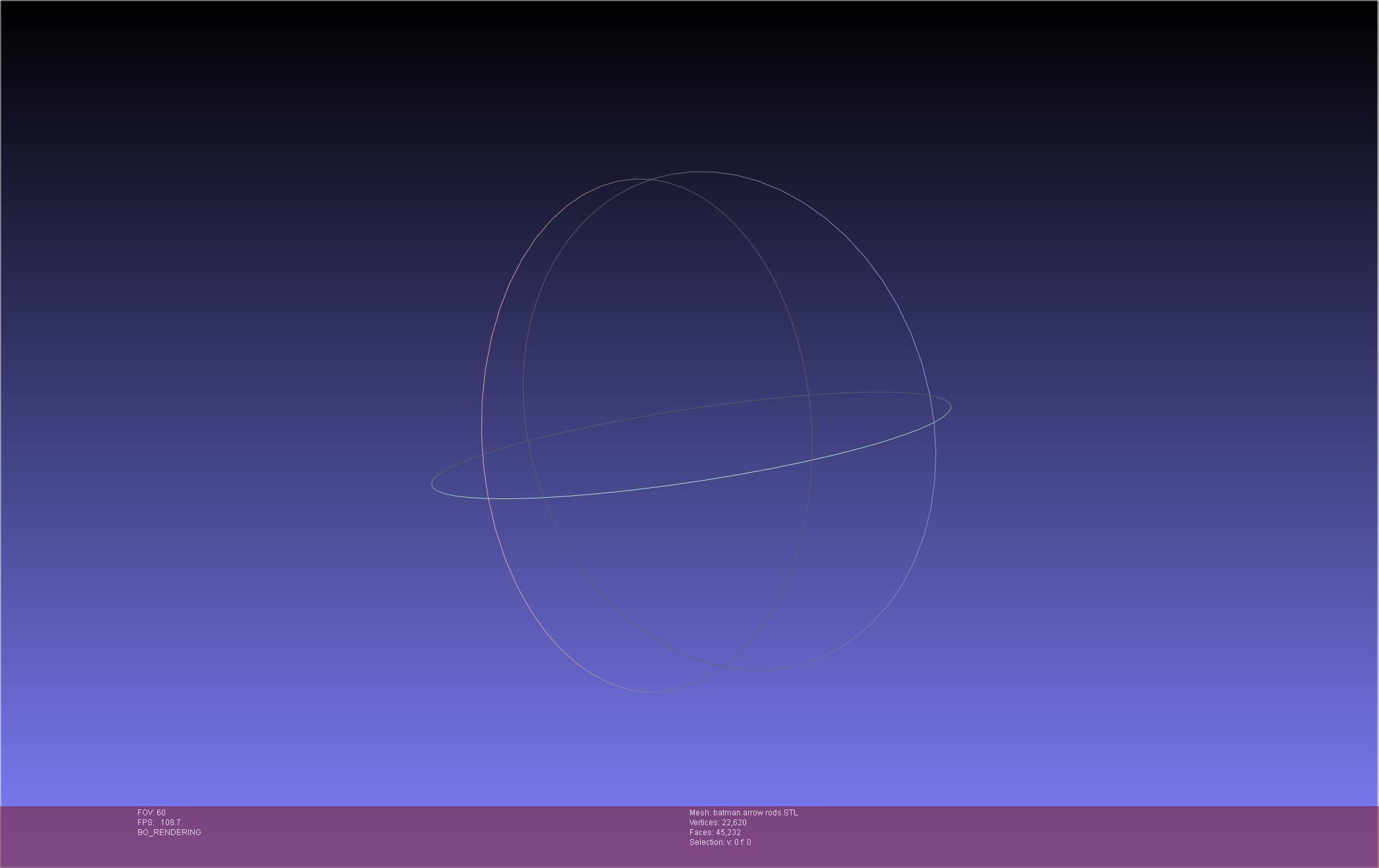 Batman Arrow Basic Model 3D print model_123