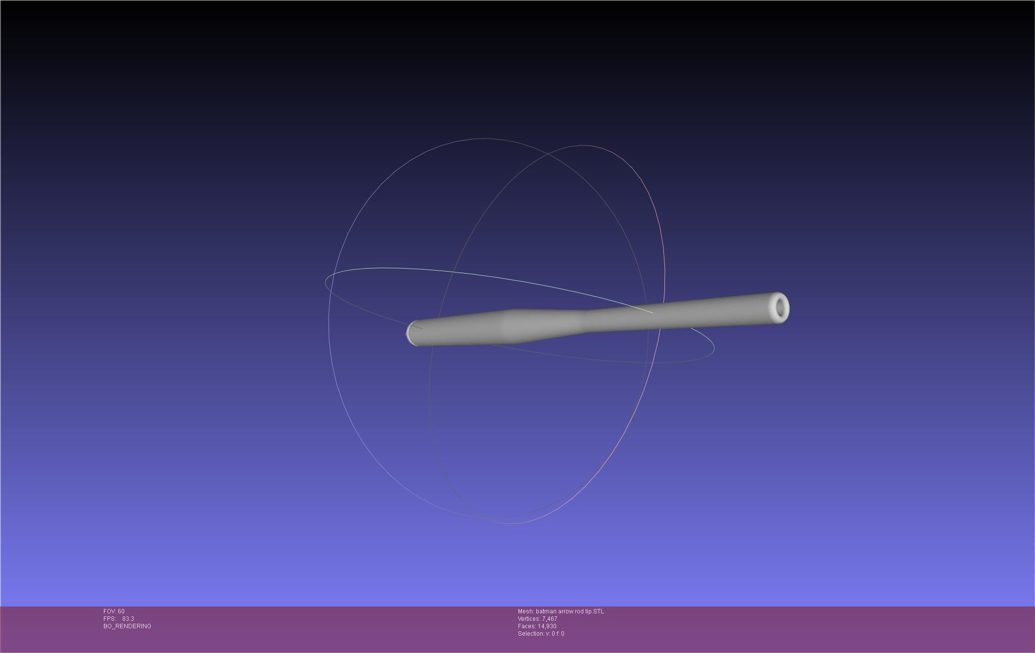 Batman Arrow Basic Model 3D print model_107