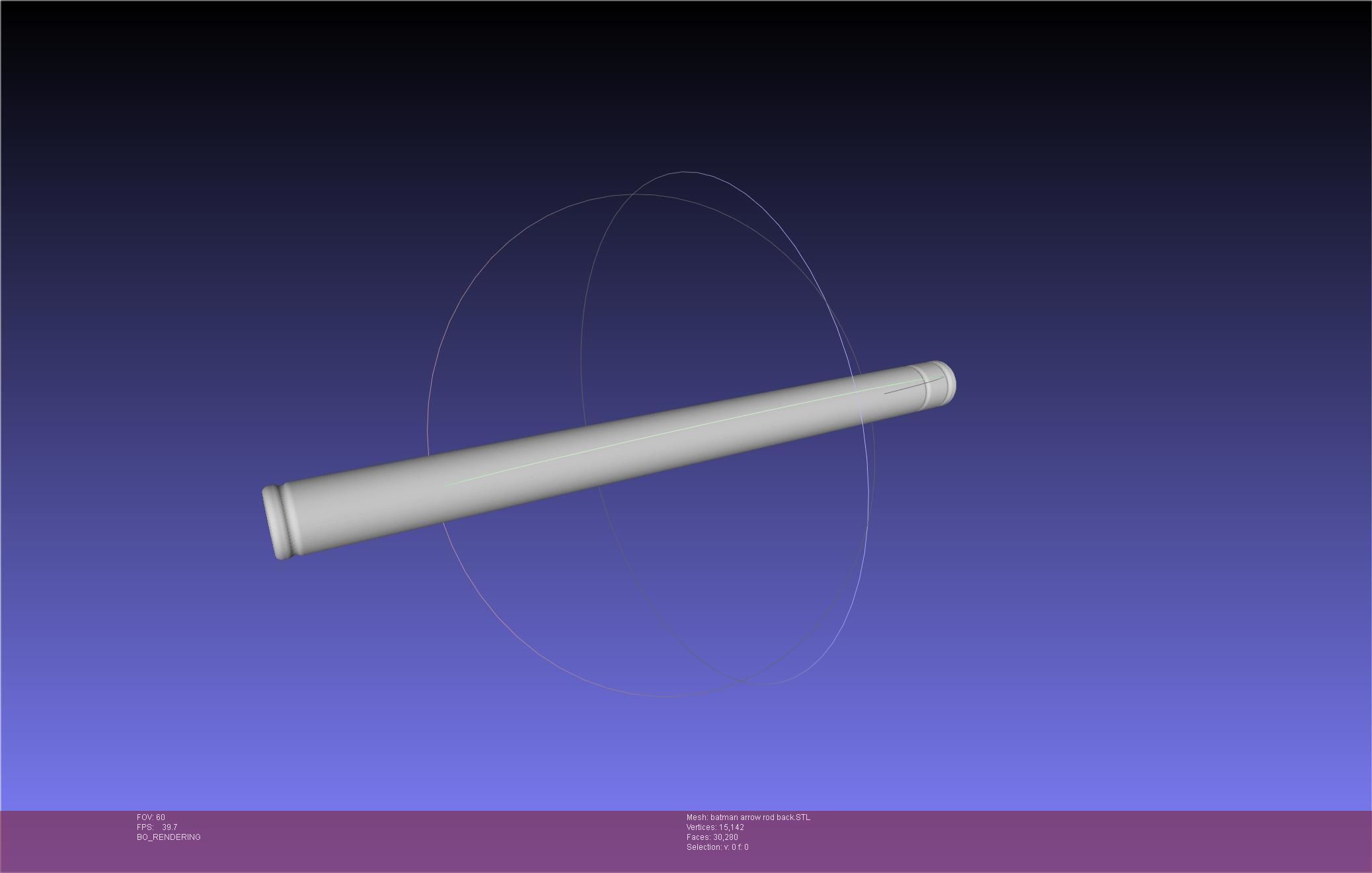 Batman Arrow Basic Model 3D print model_76