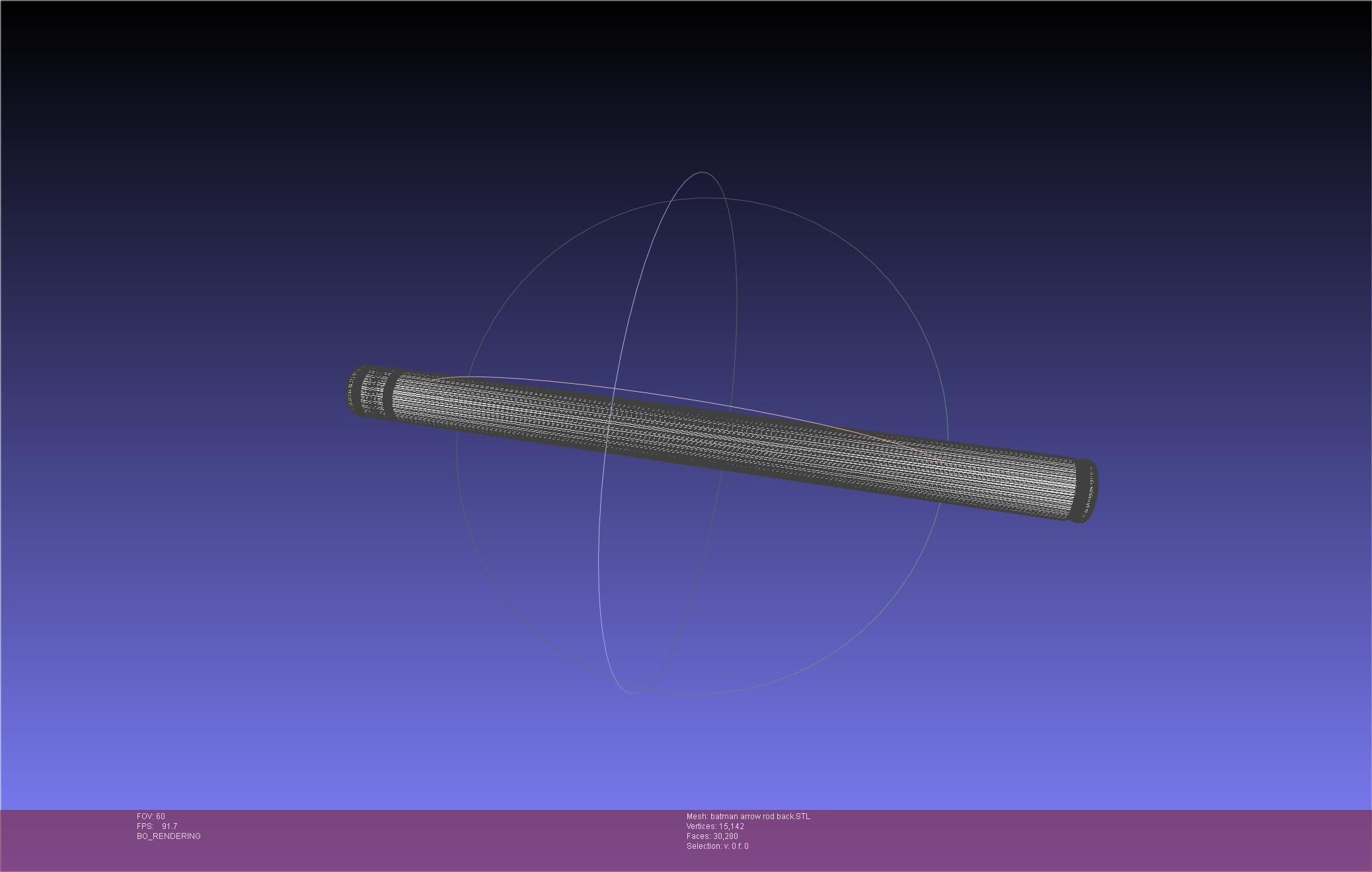 Batman Arrow Basic Model 3D print model_86