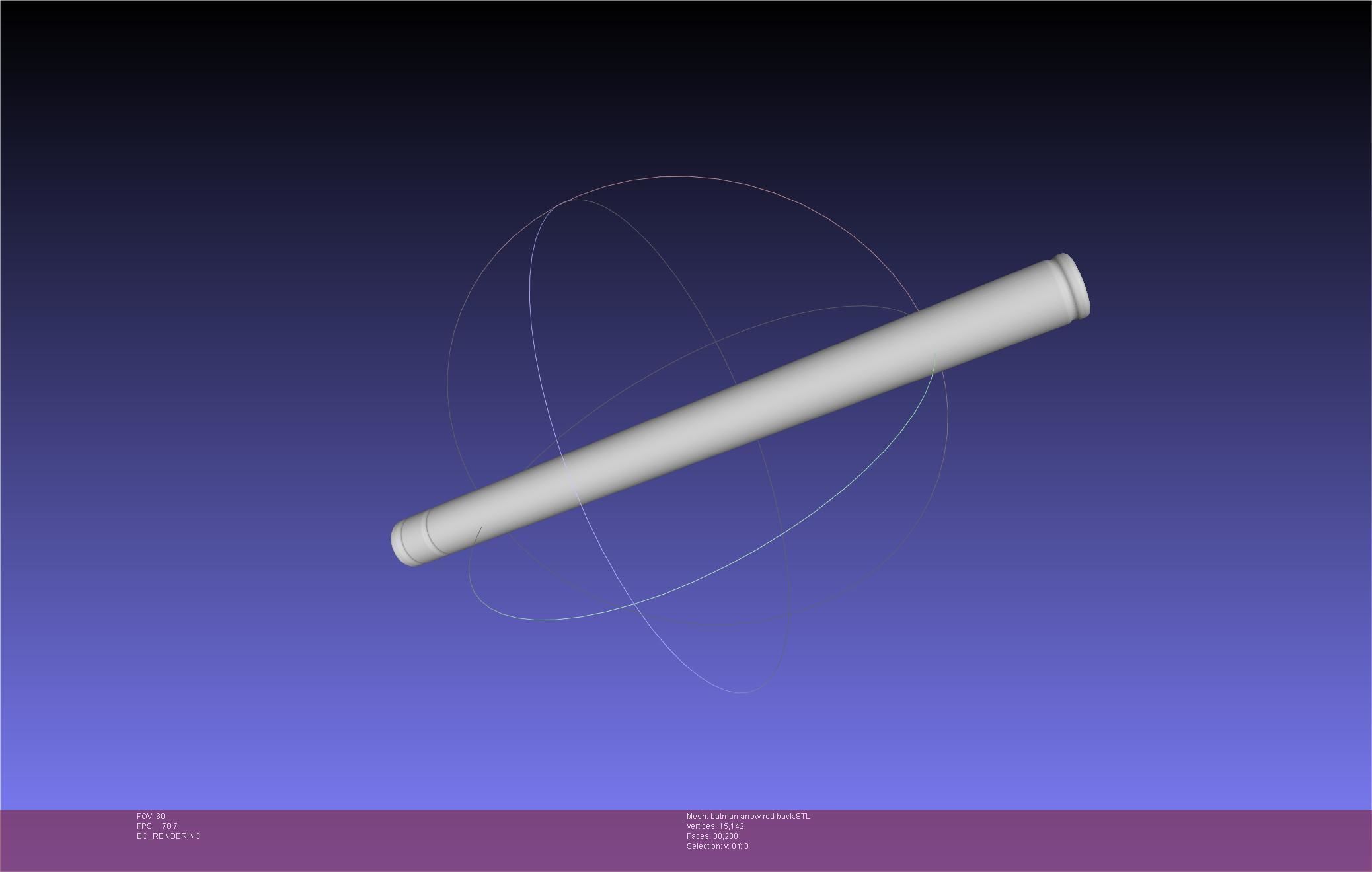 Batman Arrow Basic Model 3D print model_79