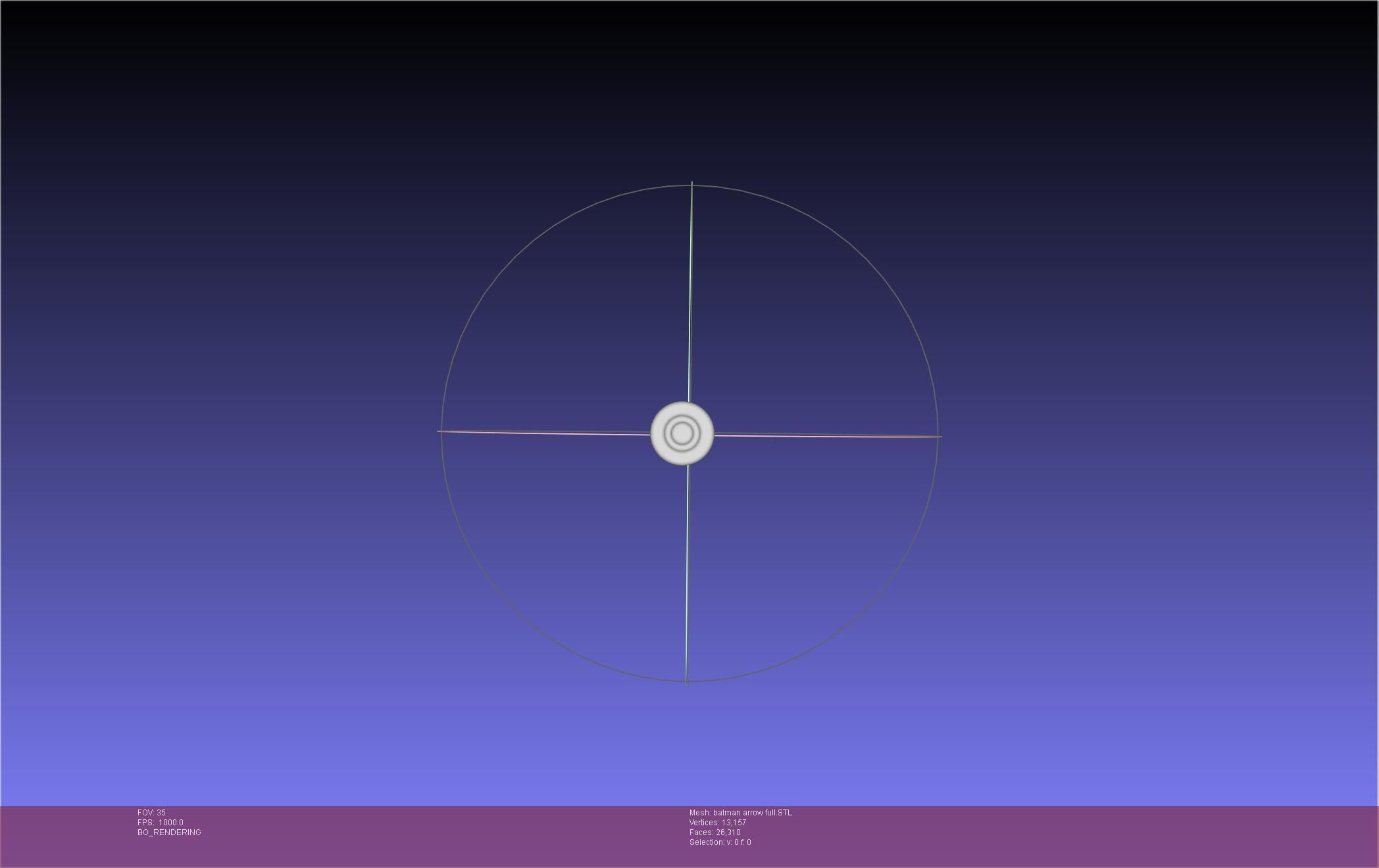 Batman Arrow Basic Model 3D print model_60