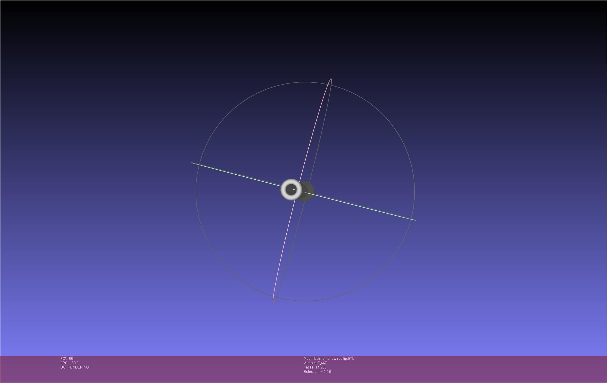 Batman Arrow Basic Model 3D print model_106