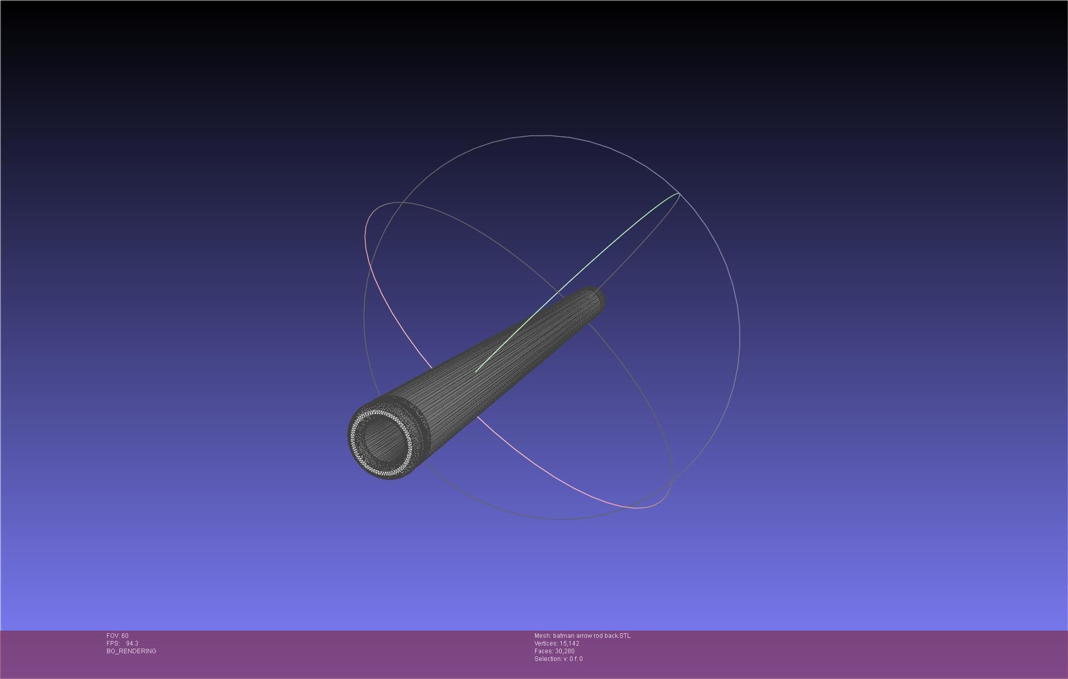 Batman Arrow Basic Model 3D print model_85