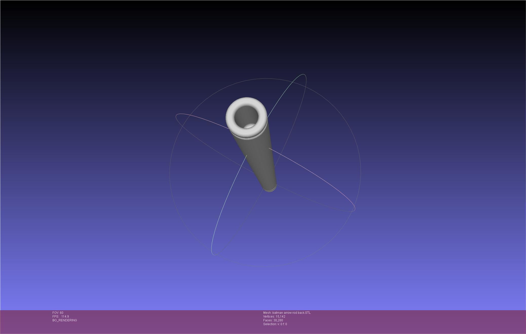 Batman Arrow Basic Model 3D print model_91