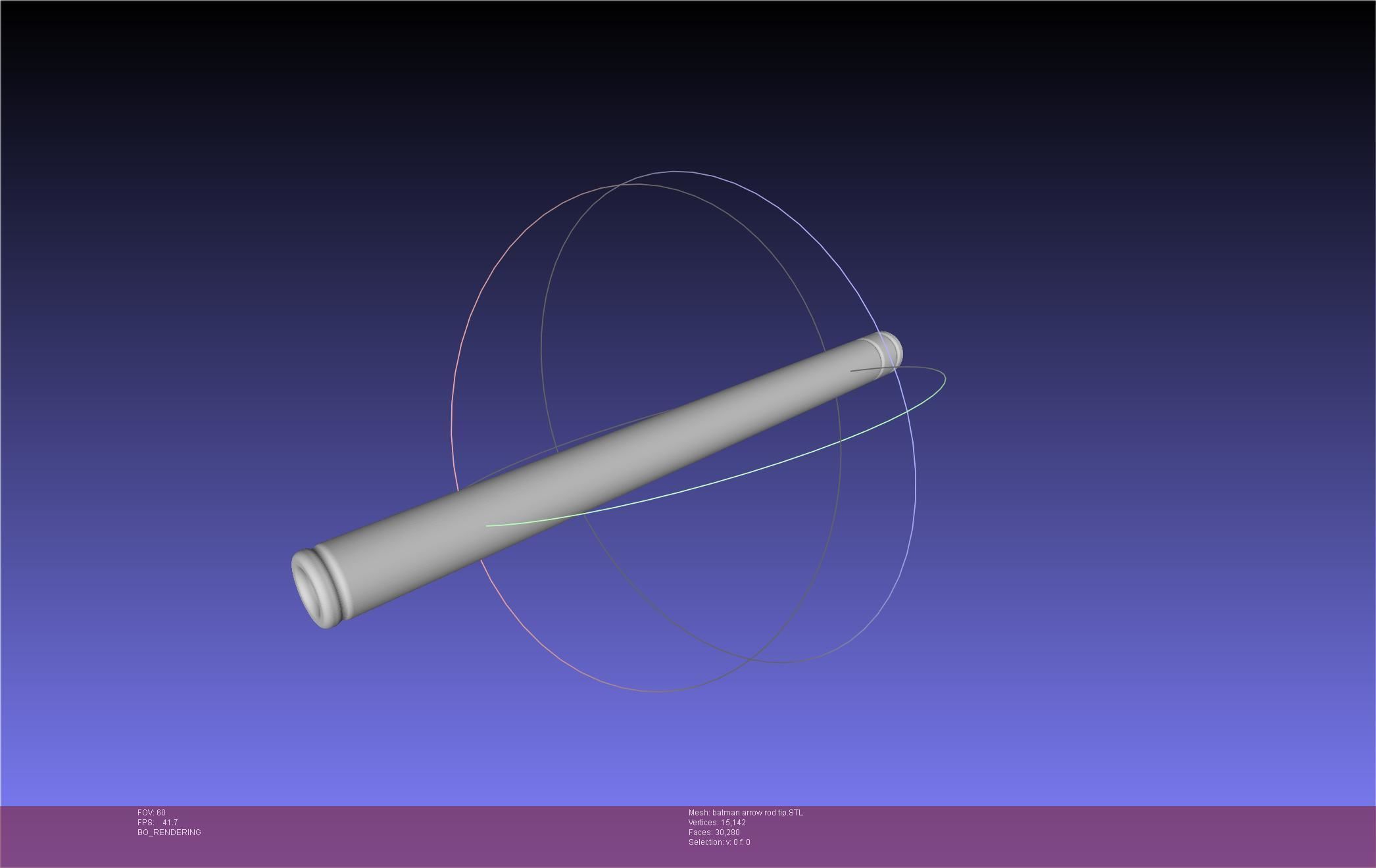 Batman Arrow Basic Model 3D print model_94