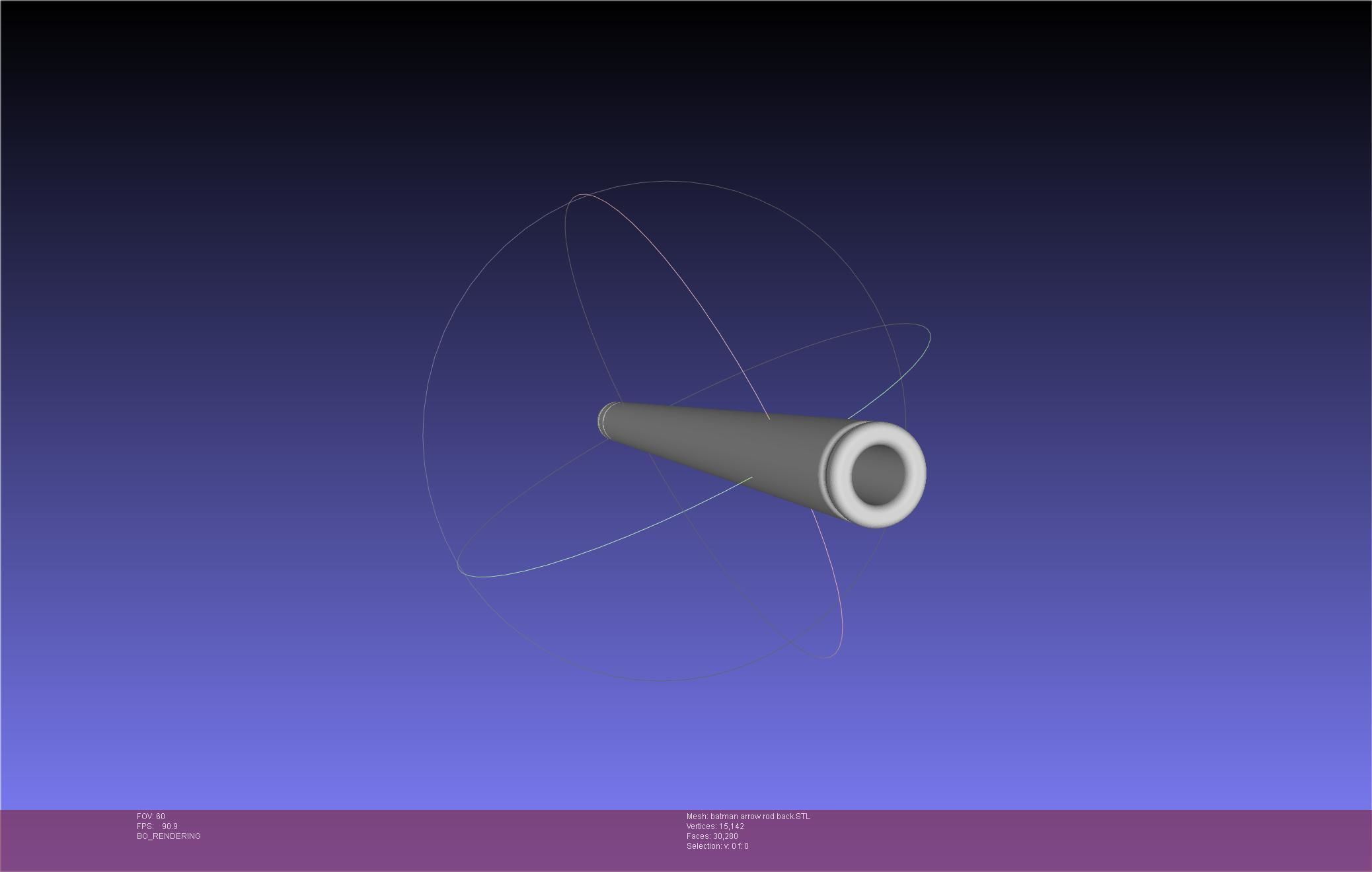 Batman Arrow Basic Model 3D print model_78