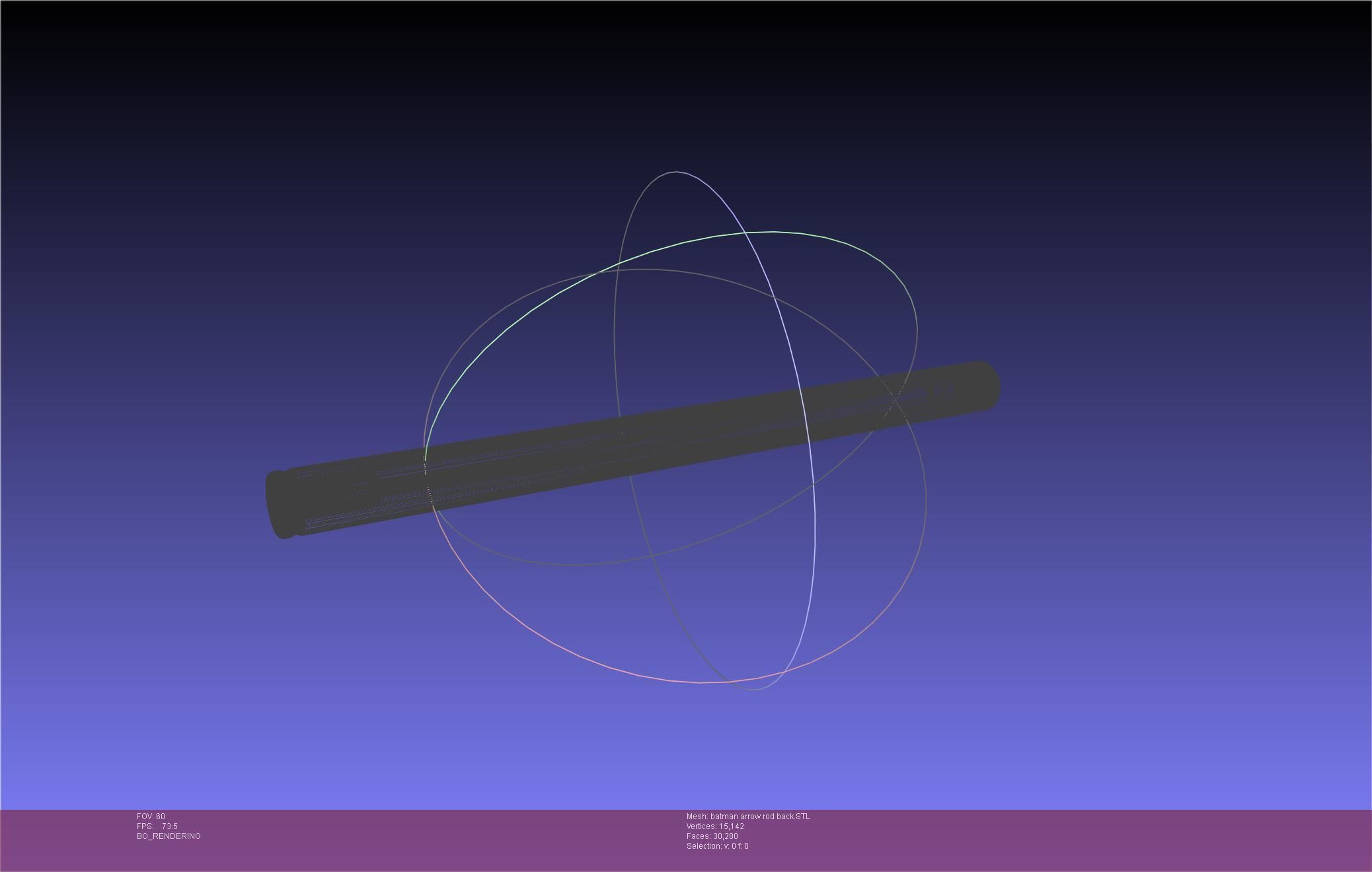 Batman Arrow Basic Model 3D print model_83