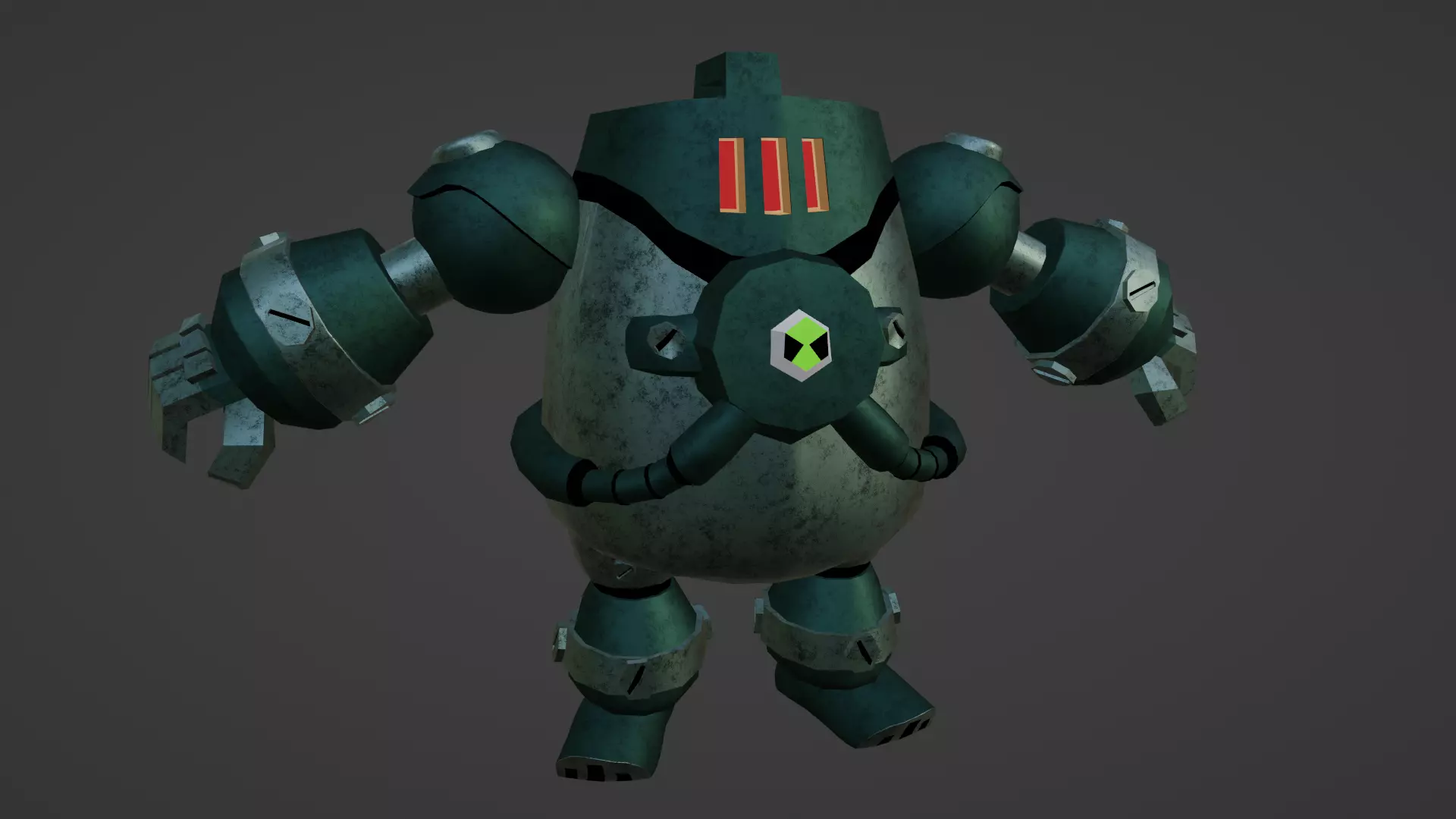  ben 10 omniverse NRG 3D MODEL Low-poly 3D model_0