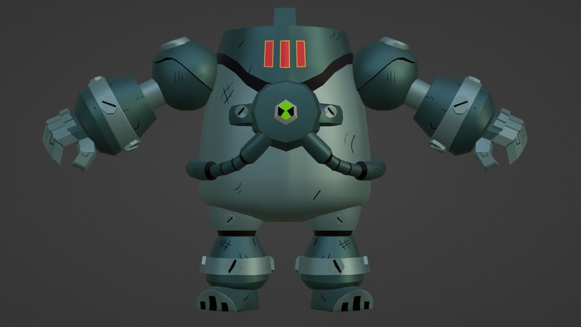  ben 10 omniverse NRG 3D MODEL Low-poly 3D model_13