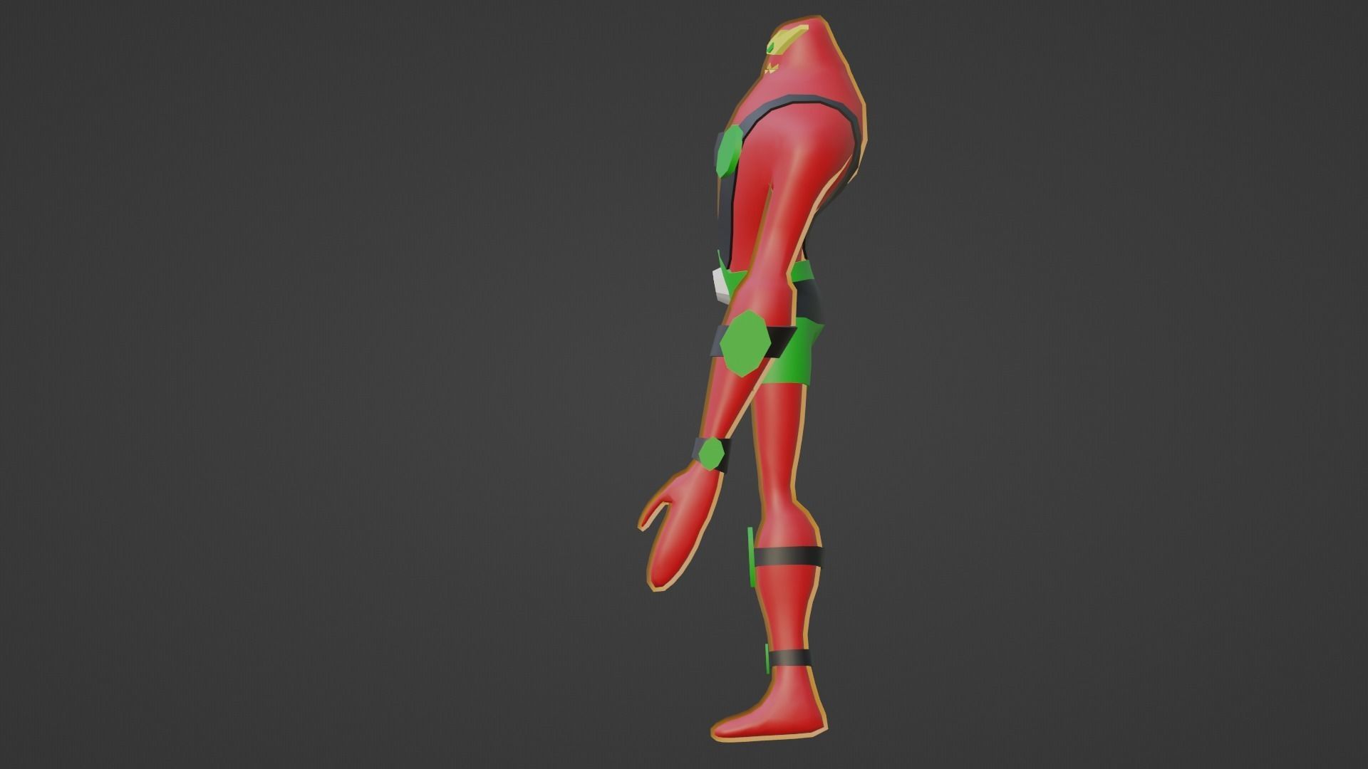  ben 10 omniverse NRG 3D MODEL Low-poly 3D model_11